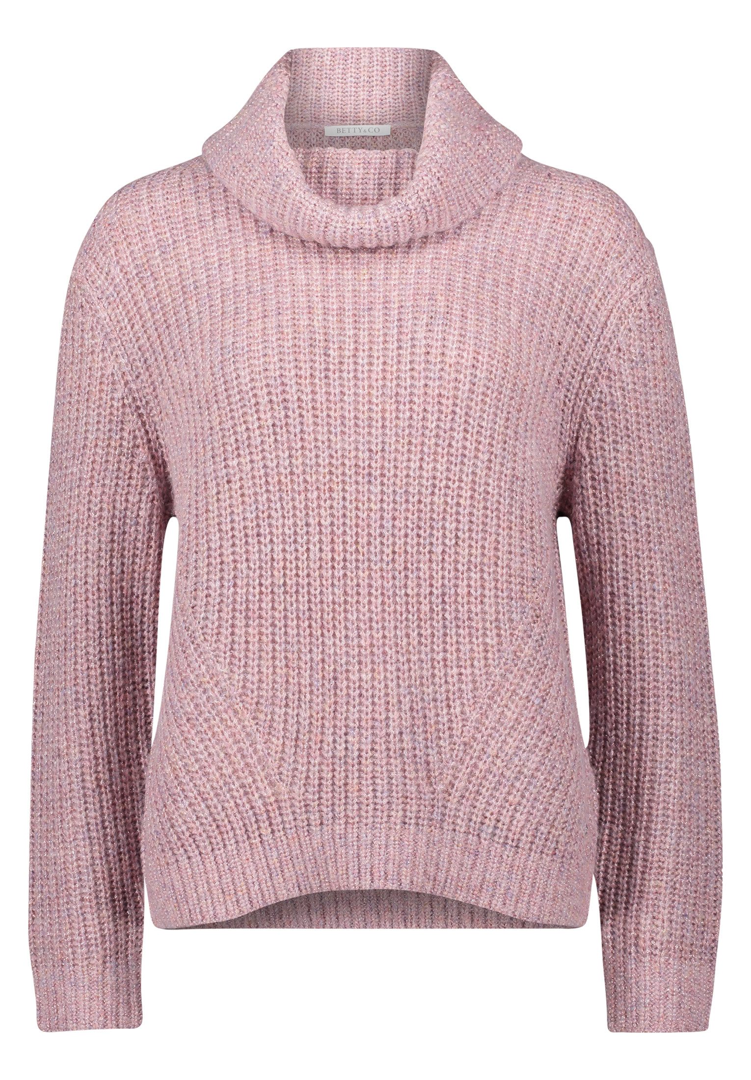 Betty&Co Strickpullover Damen mit Lurexfaden (1-tlg) günstig online kaufen