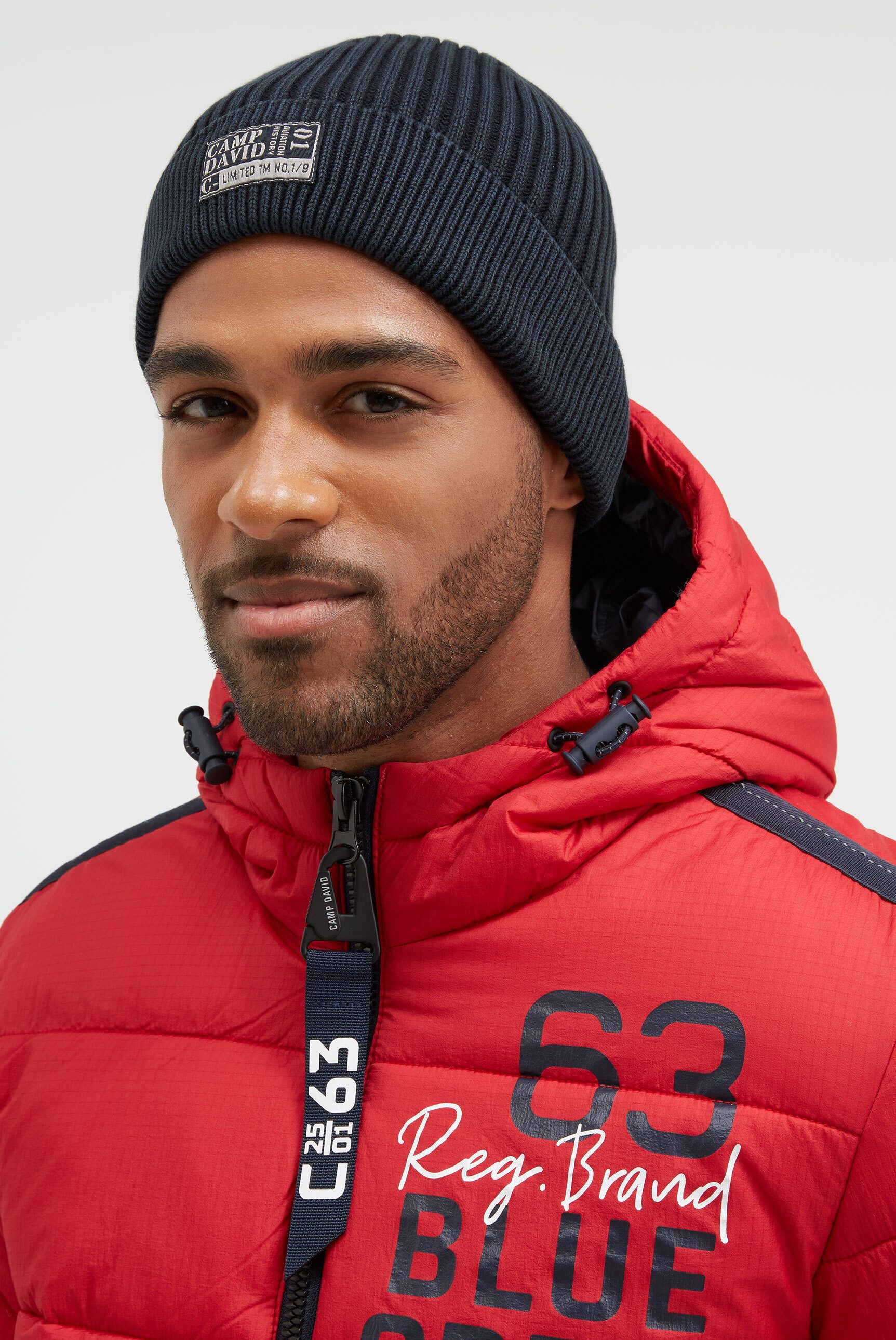 CAMP DAVID Strickmütze aus Baumwolle günstig online kaufen