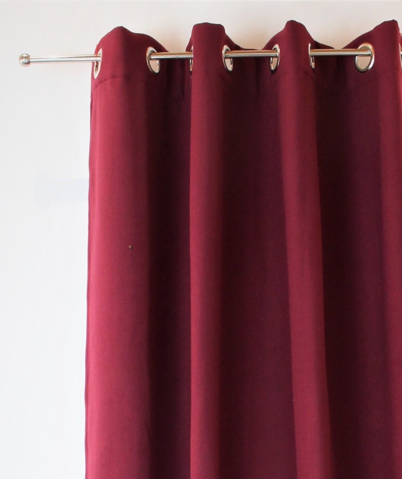 novumfix Vorhang Filzvorhang/Softfilz XXL Kälteschutz bordeaux-rot günstig online kaufen