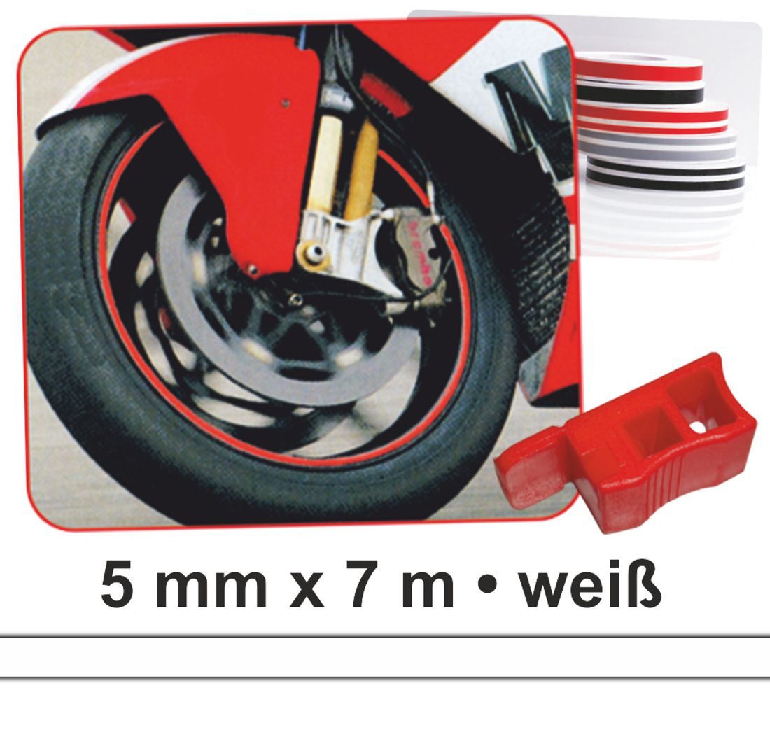 Zierleisten-Aufkleber Hermann Schütz Zierstreifen Wheel-Stripes für