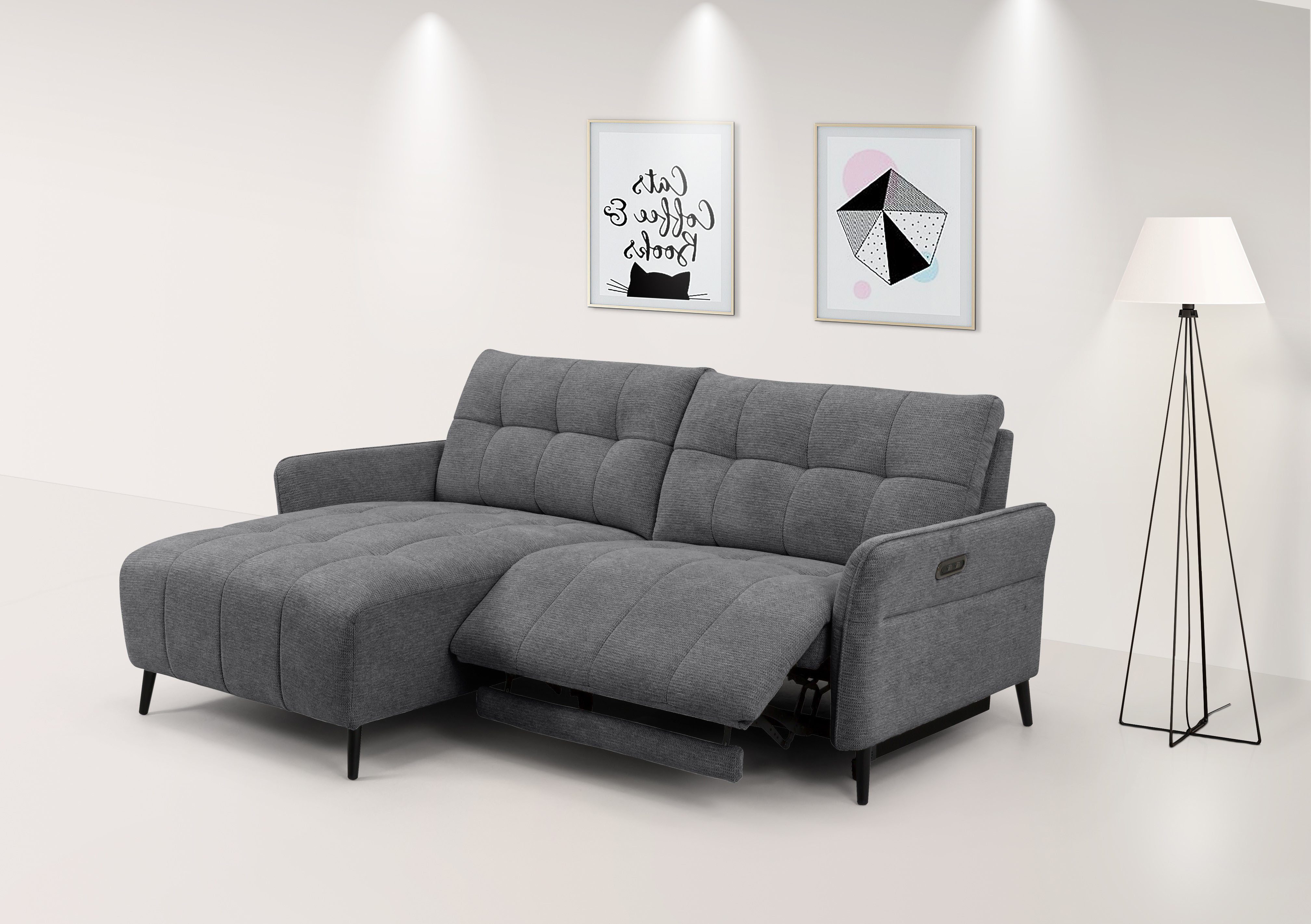 INOSIGN Ecksofa DENIO 3-Sitzer, L-Form (Breite günstig online kaufen