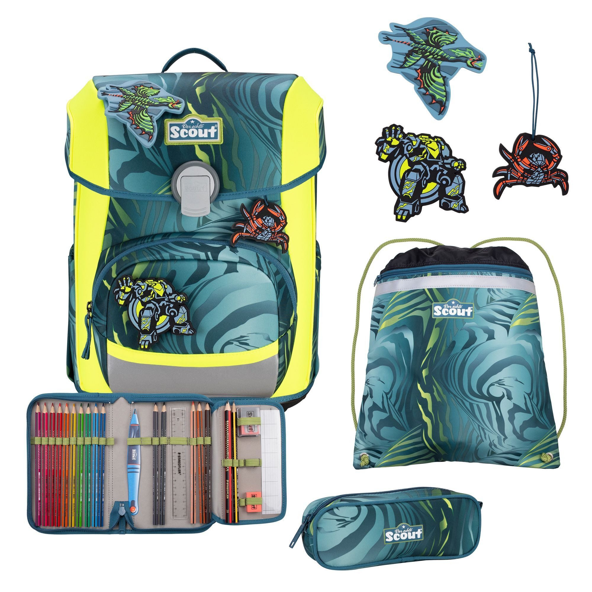 Scout Ранці Neo (4-tlg), Polyester