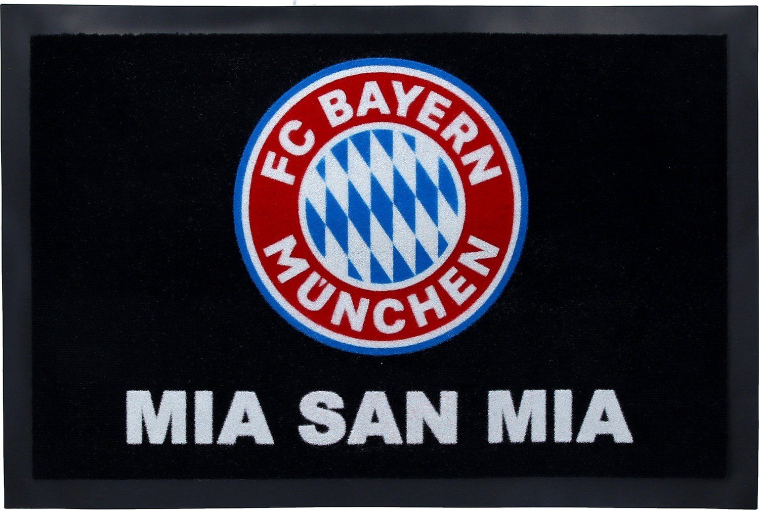 Fußmatte FC Bayern München Fußmatte 40x60cm, FC Bayern München, "Sie betreten heiligen Boden" Schriftzugoder FCB Emblem