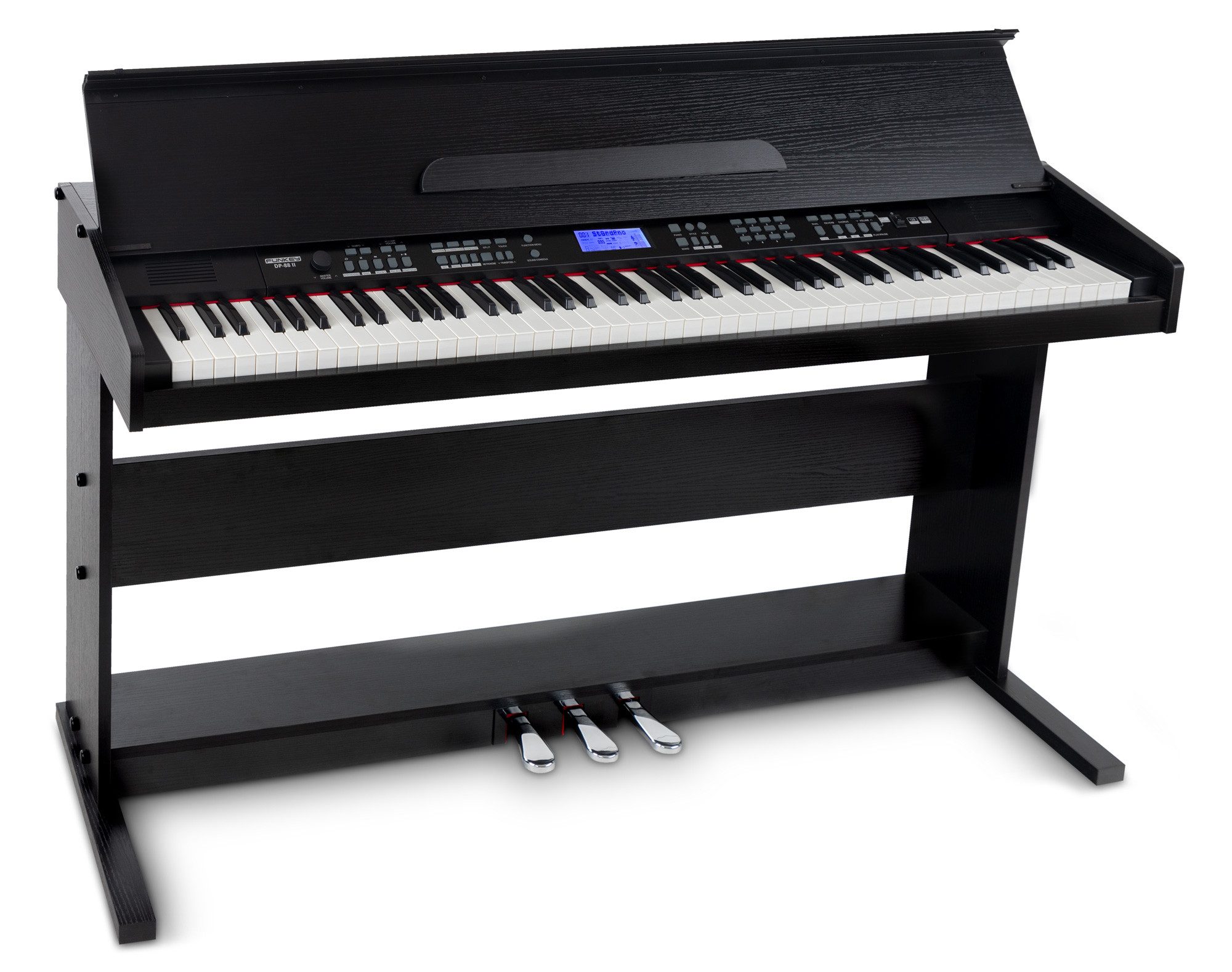 Digitalpiano DP-88 II E-Piano mit 88 anschlagsdynamische Tasten
