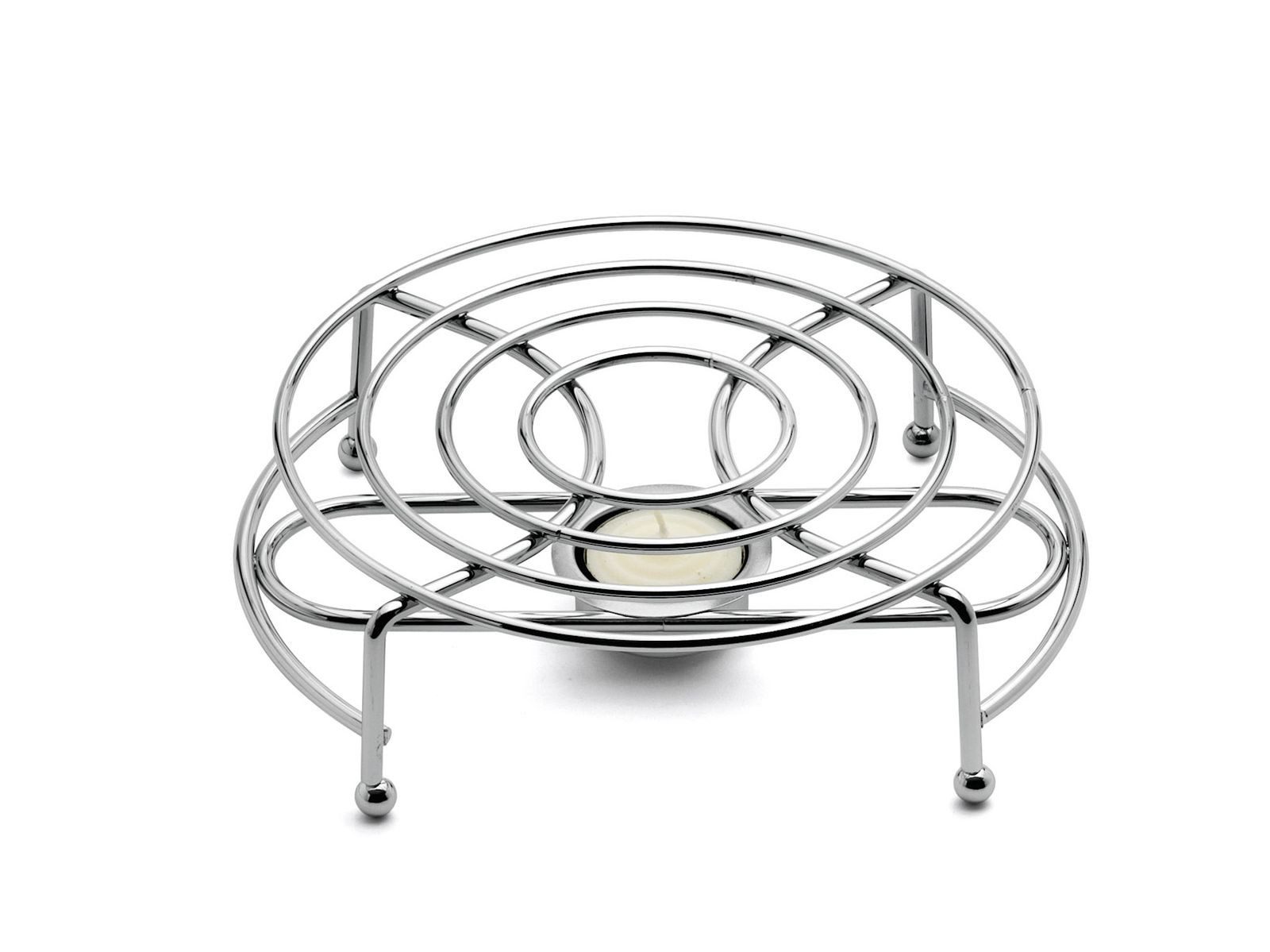 Gravidus Stövchen Edelstahl Stövchen Teewärmer für Teekanne