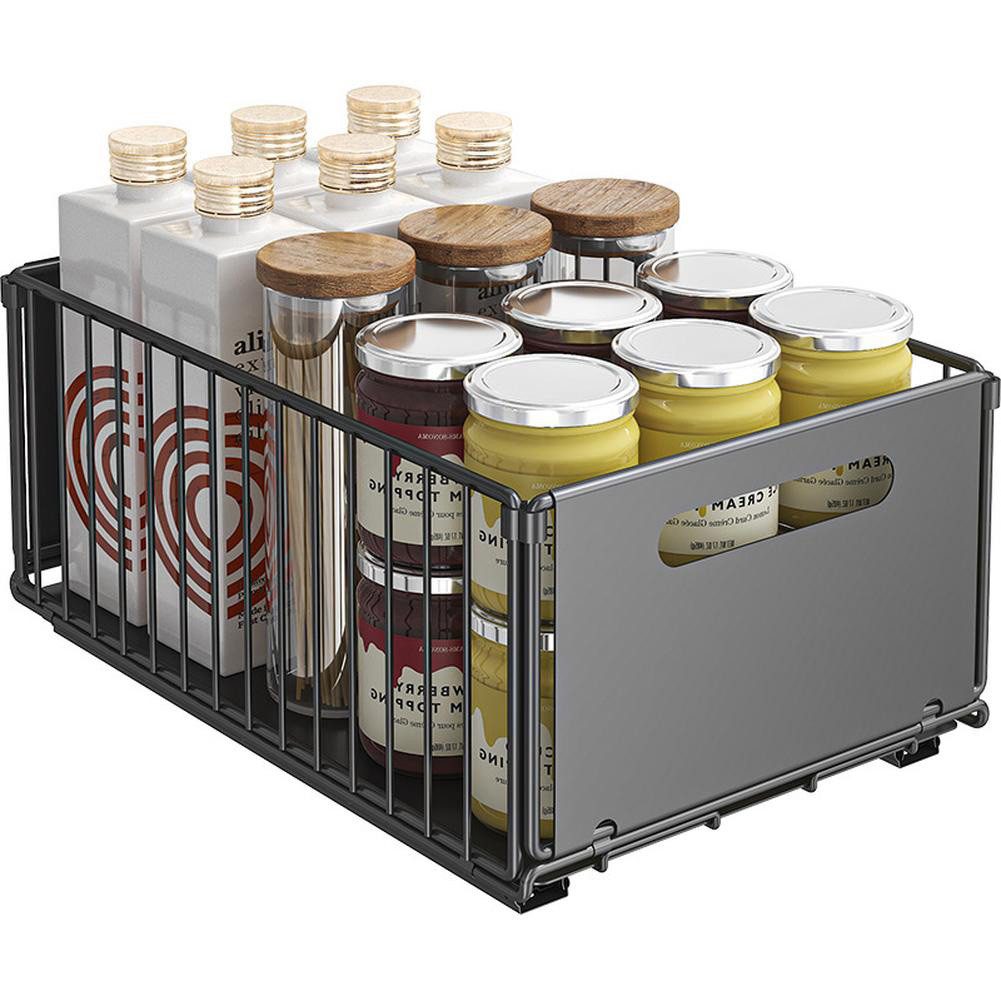 GarveeMore Küchenorganizer-Set 1 Stück Teleskopschublade, Faltbare Schrank Organizer, (1-tlg)