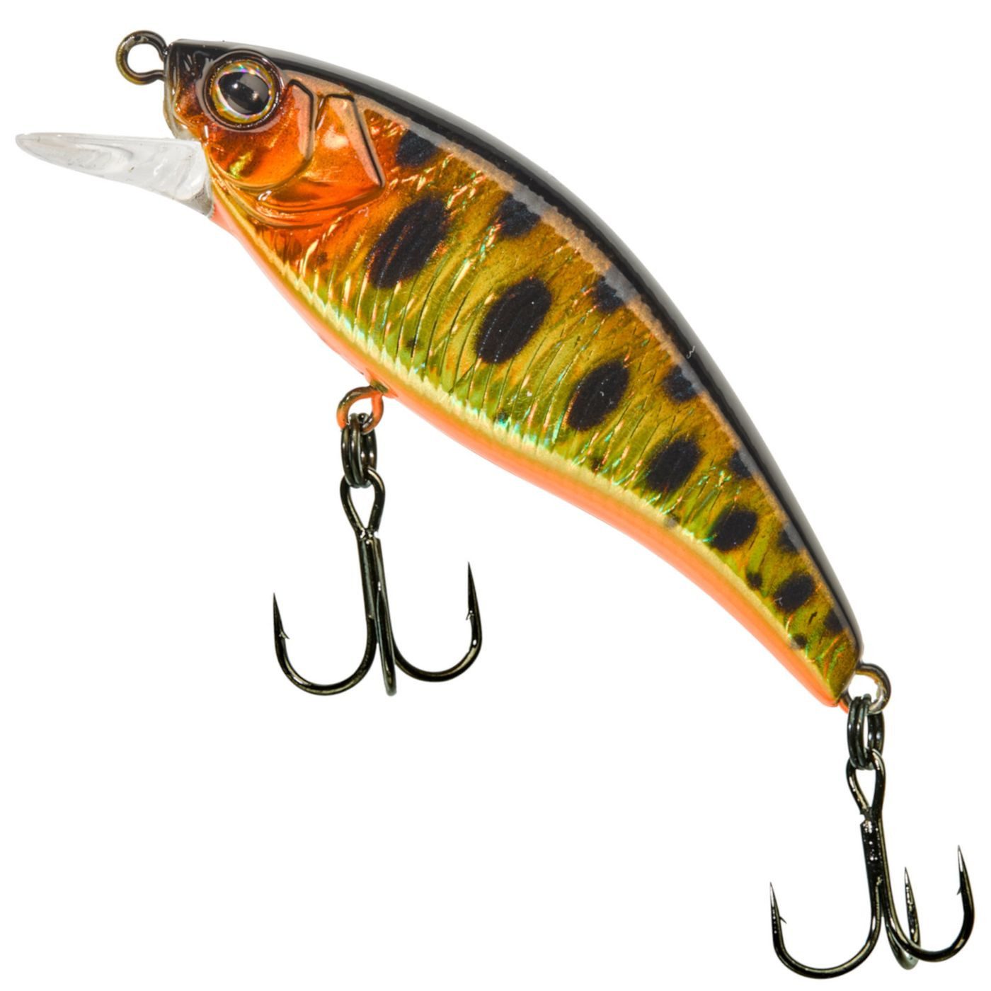 Illex Kunstköder Illex FLAT TRICOROLL 55 S 5,5cm 5,3g Sinkender Wobbler