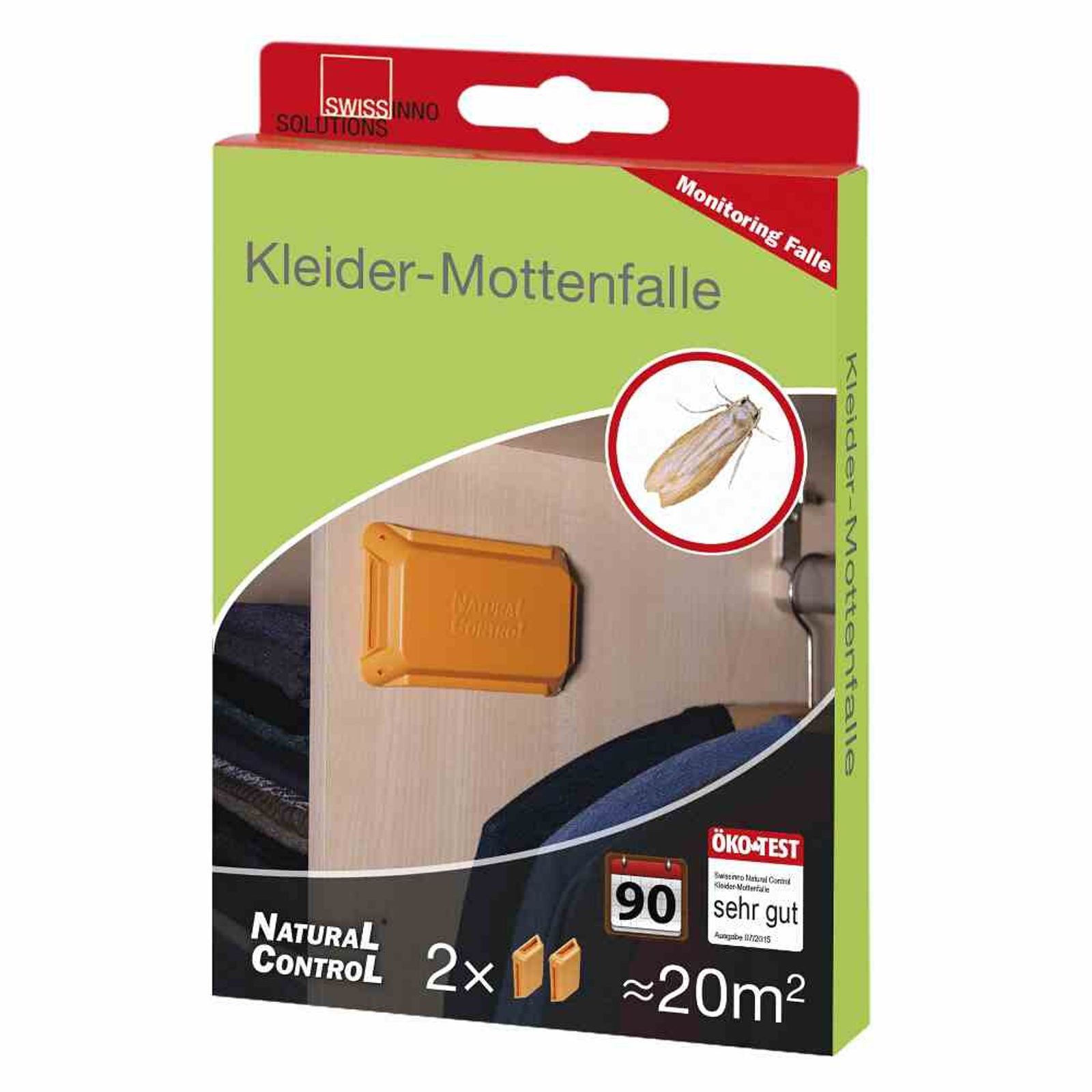 Swissinno Insektenfalle NC Kleider-Mottenfalle
