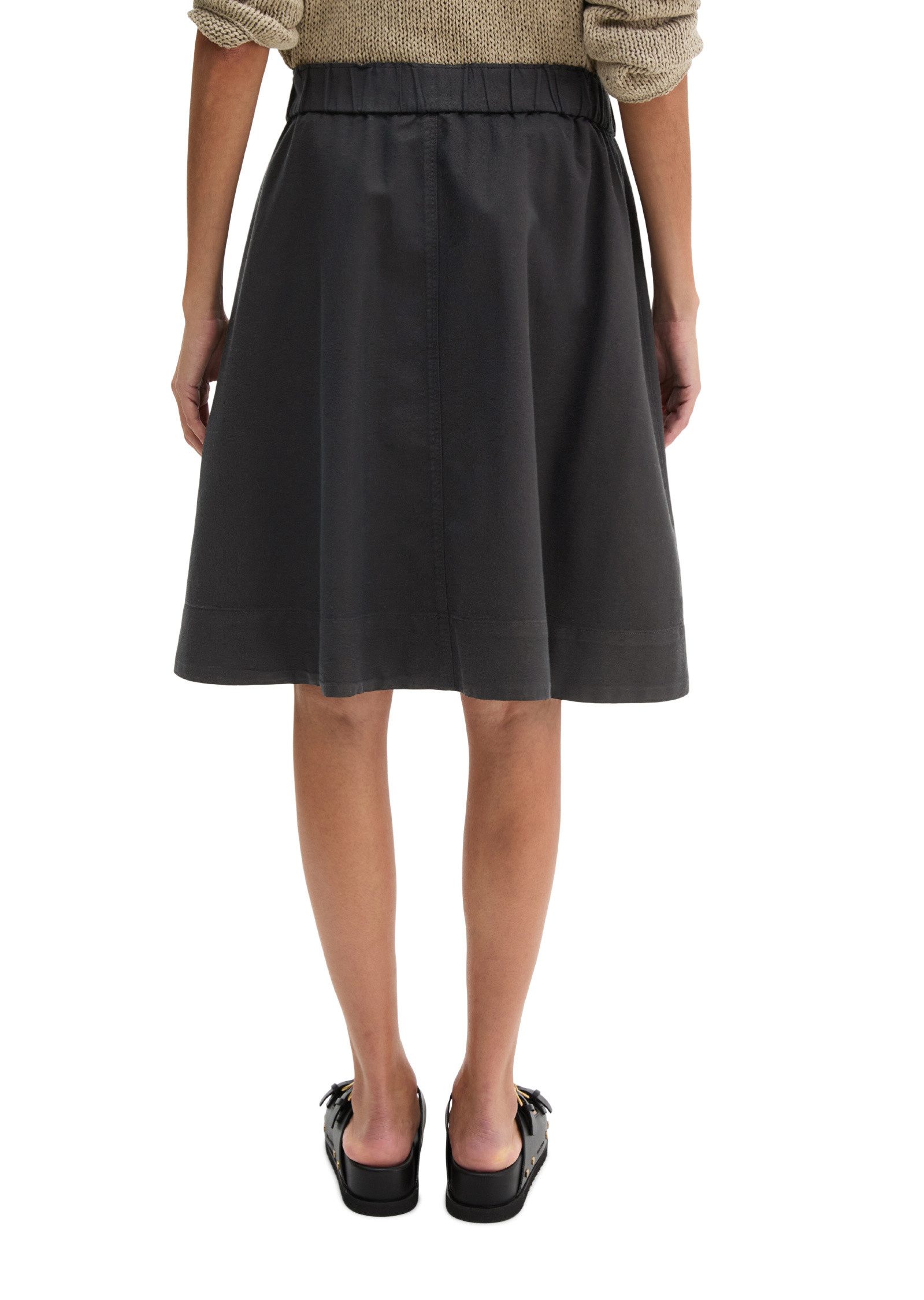 Marc O'Polo Webrock aus Organic Cotton-Lyocell-Leinen-Mix