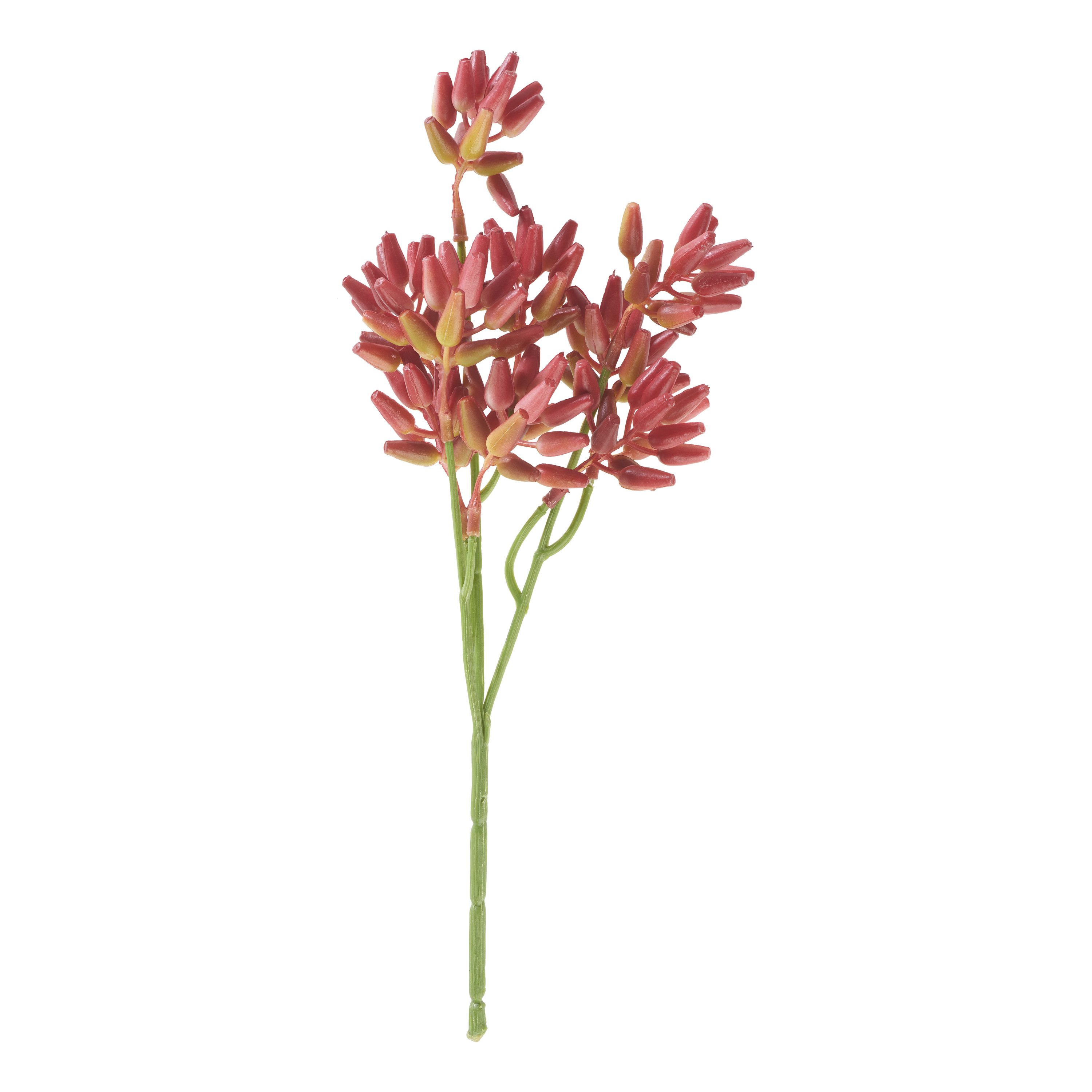Kunstblume Sukkulenten Zweig