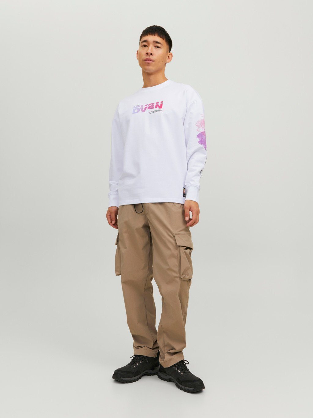 Jack & Jones Longsweatshirt JCODIGITAL SWEAT günstig online kaufen
