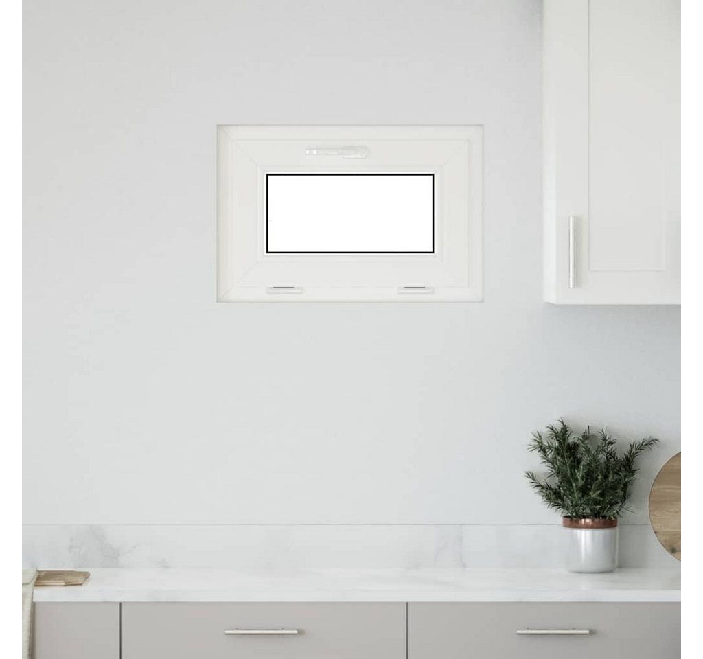 Thumbnail - vidaXL Fenster Kellerfenster RISOR Kipp Kunststoff Anthrazit PVC und Glas