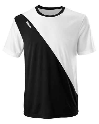 Wilson Tennisshirt Herren T-Shirt TEAM II CREW BK