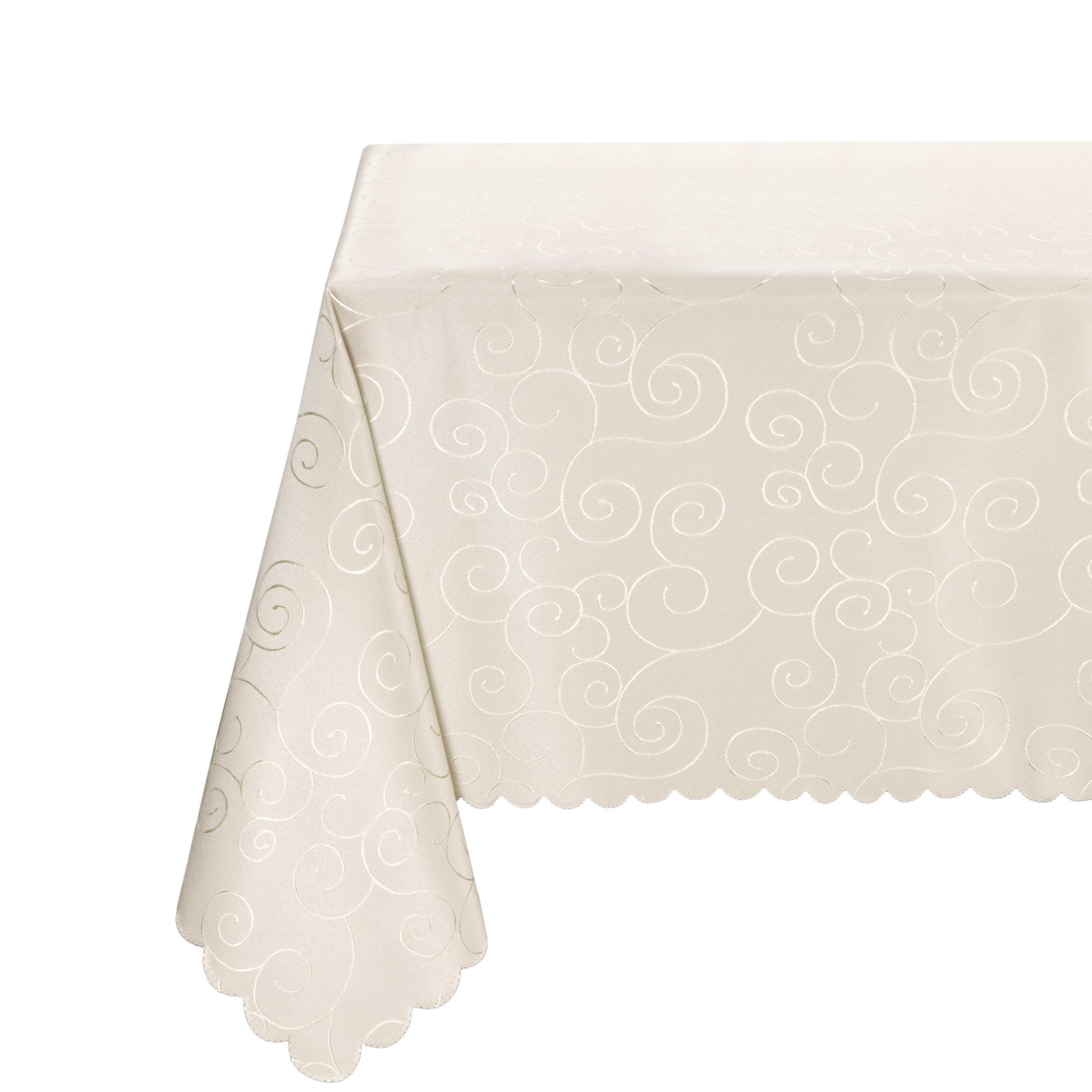 Beautex Tischdecke Tischdecke Ornamente, bügelfrei, fleckabweisend, pflegeleicht (1-tlg)