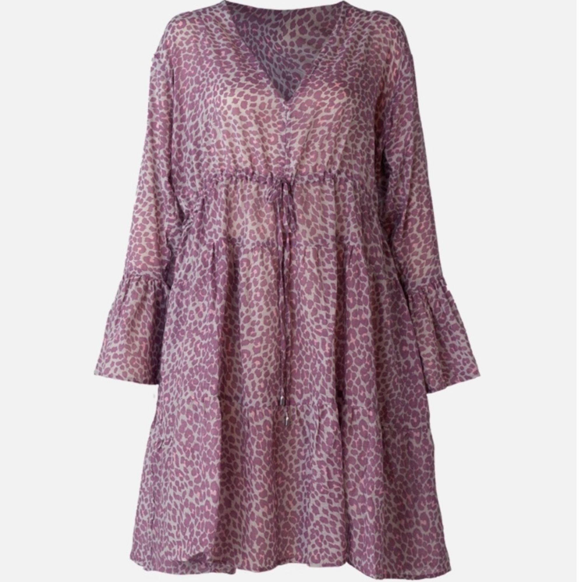 Barts Sommerkleid Kleid Pacificon Damen Sommerkleid in black, champagne oder sand Alloverdruck