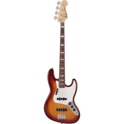 Fender E-Bass, MIJ LTD Jazz Bass International Color Sienna Sunburst - E-Bass