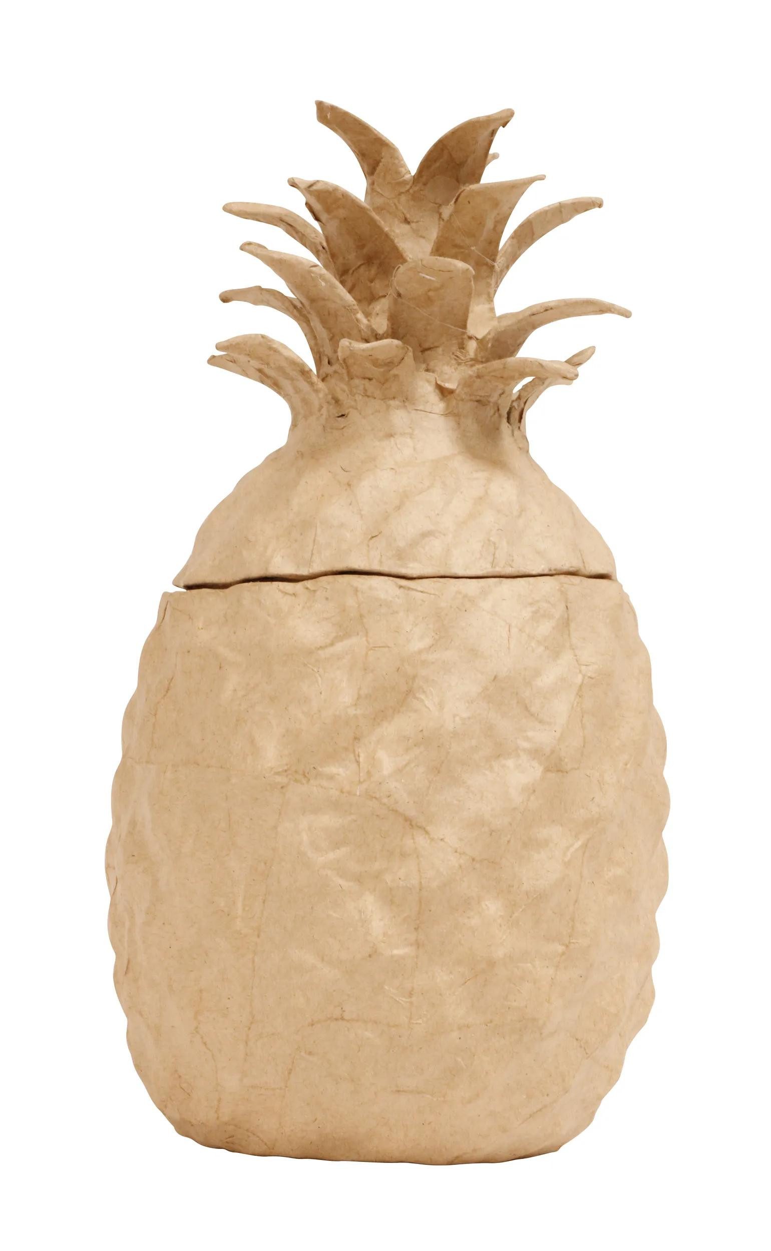 CLAIREFONTAINE Papierdekoration Ananas-Schachtel BT094C, Schachtel
