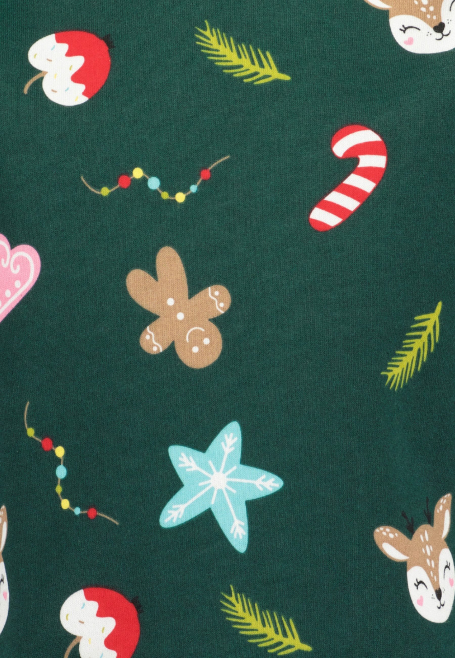 Blue Seven Sweatshirt mit weihnachtlichen Motiven