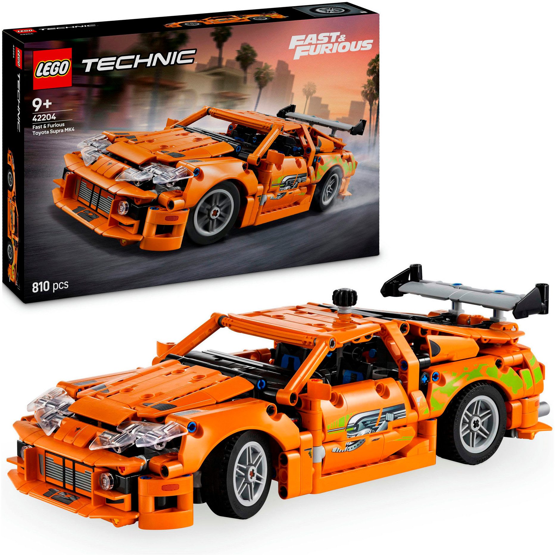 LEGO® Fast and Furious Toyota Supra MK4 (42204), LEGO® Technic Konstruktion günstig online kaufen