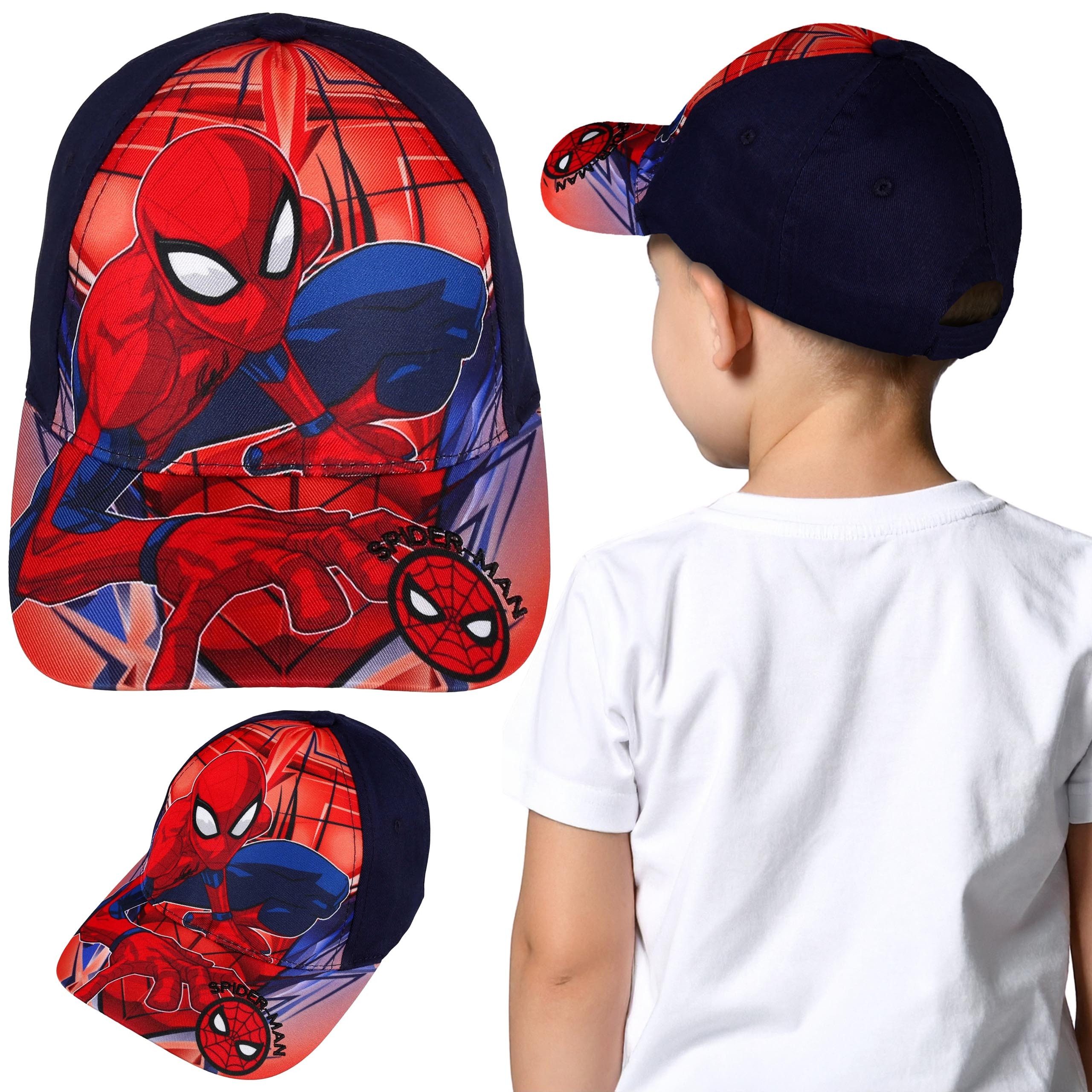 Sarcia.eu Baseball Cap MARVEL Spider-Man Baseballmütze für Jungen, verstellbar, blau