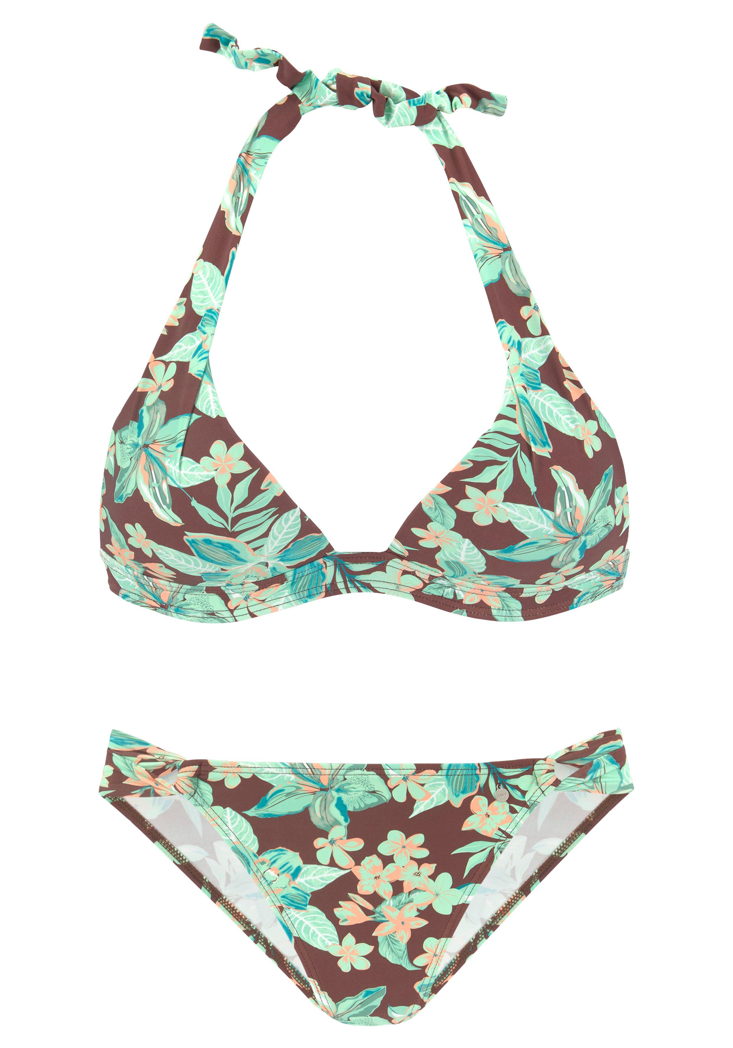 Design Florales Triangel-Bikini s.Oliver