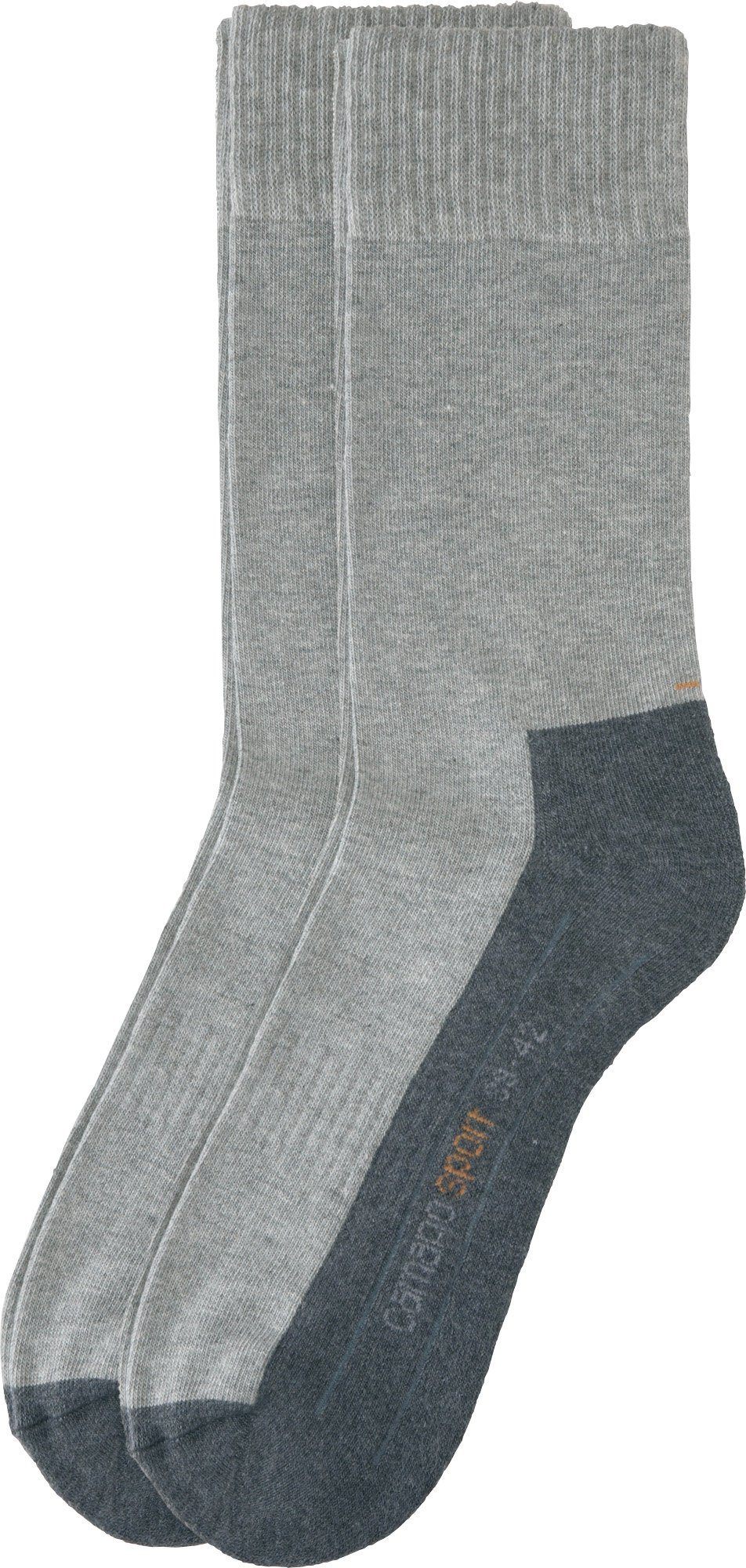 Camano Socken Unisex-Sportsocken 2 Paar Uni günstig online kaufen