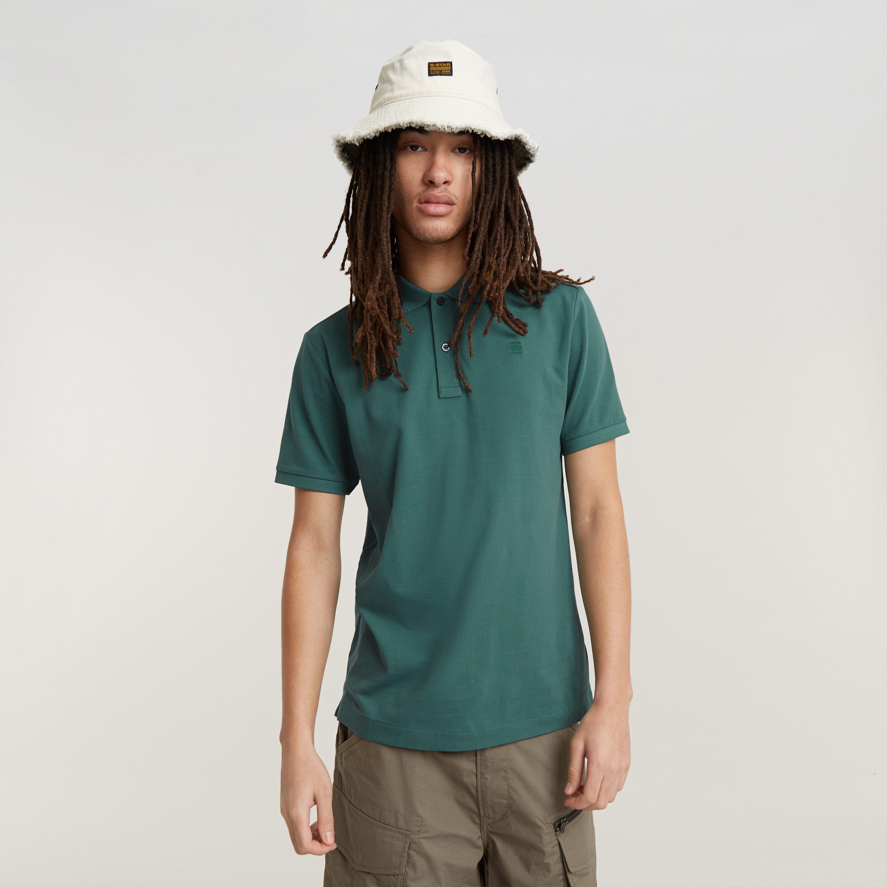 G-STAR Poloshirt Dunda slim fit Logoprägung günstig online kaufen