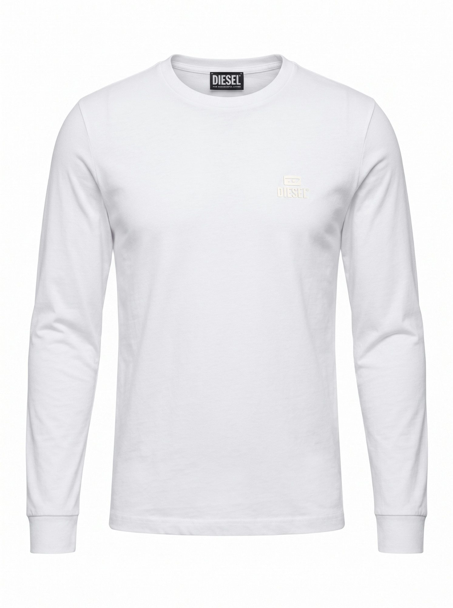 Diesel Rundhalsshirt Slim Fit - T-DIEGO-LONG-A-R-HD-NEW Herren Langarmshirt