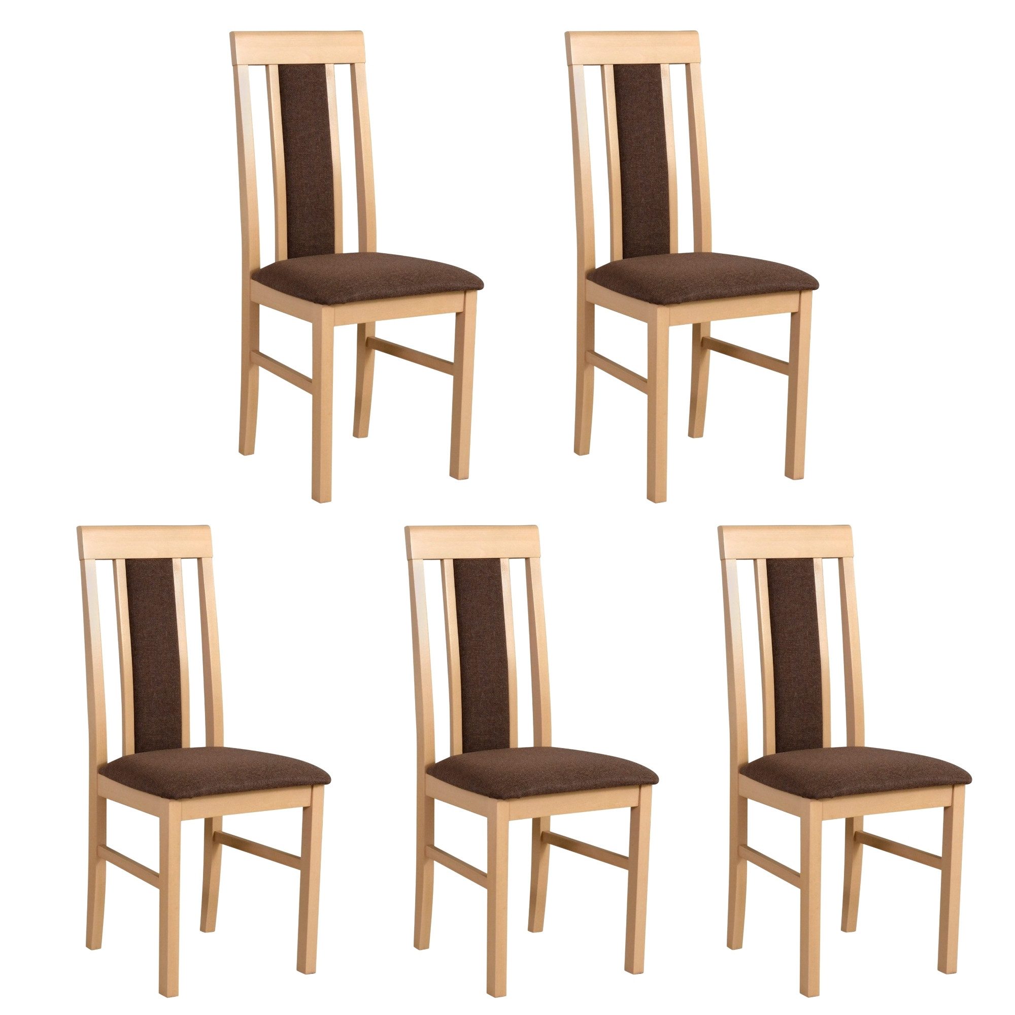 MOEBLO Stuhl ELIONA 2 (Eleganter Massivholz-Stuh günstig online kaufen