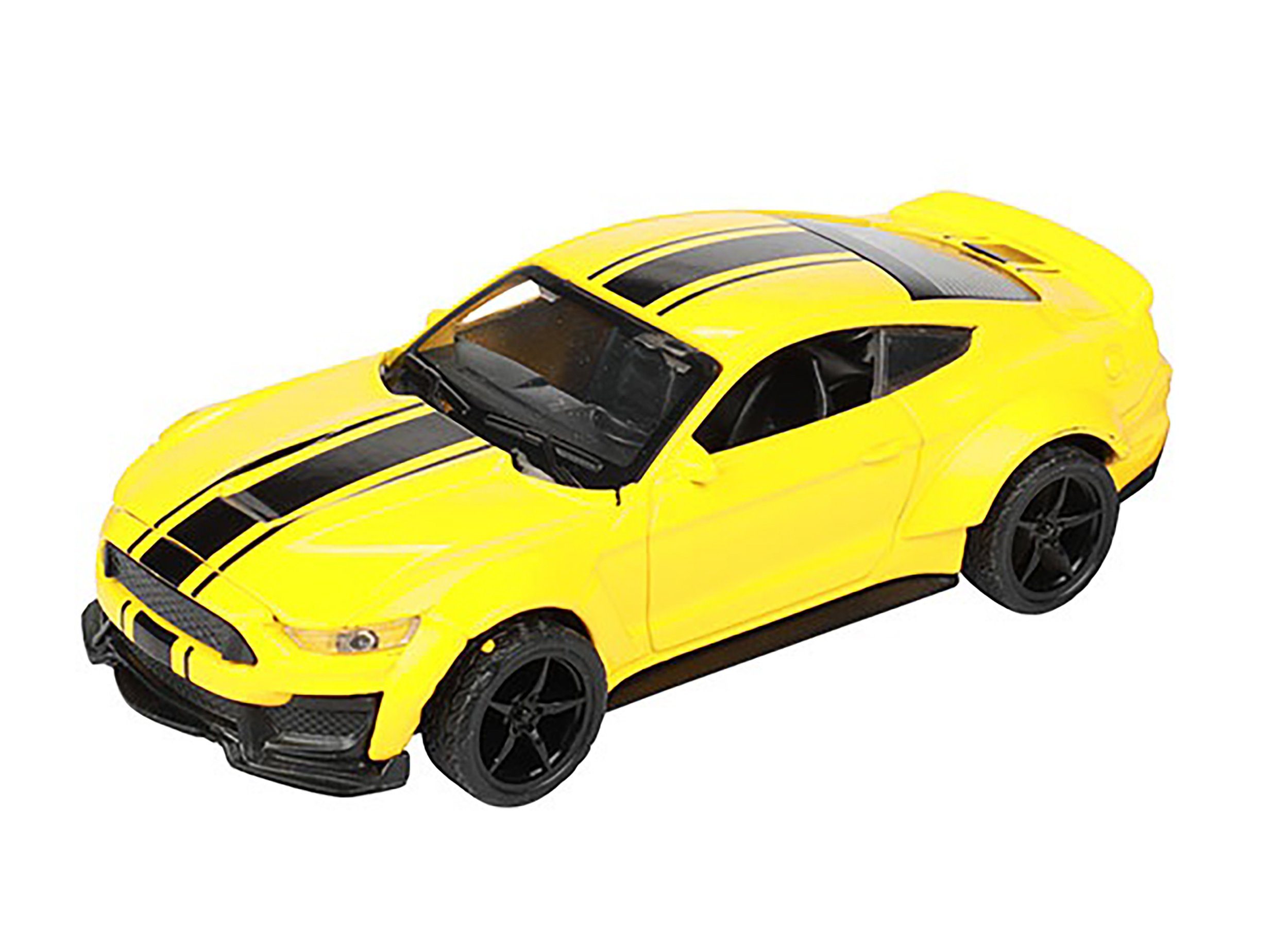 Toi-Toys Modellauto MUSTANG V8 Modellauto mit Rückzug Motor Metall Modell  Auto Spielzeugauto Geschenk Geschenk 73 (Gelb)