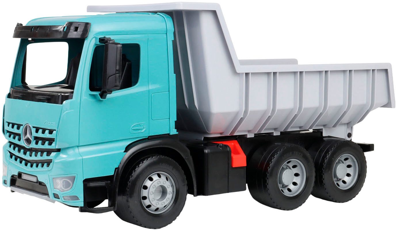 Lena® Spielzeug-Kipper Giga Trucks Muldenkipper Mercedes-Benz Arocs, petrol, Made in Europe