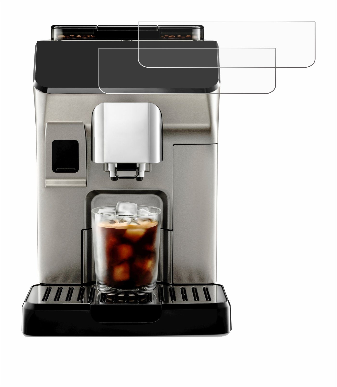 BROTECT Displayschutzfolie Schutzfolie für DeLonghi Eletta Explore, 2 Stück, Displayschutz Schutz Folie Klar Transparent