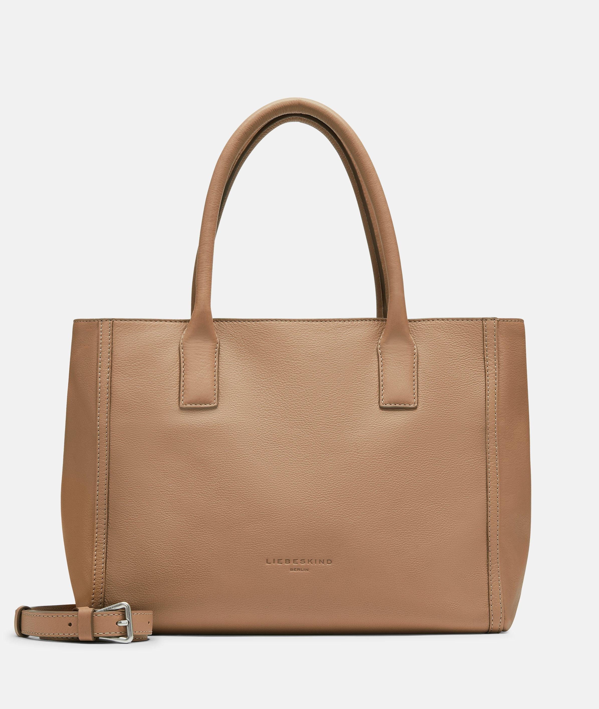 Henkeltasche Geräumiger Shopper aus weichem Leder
