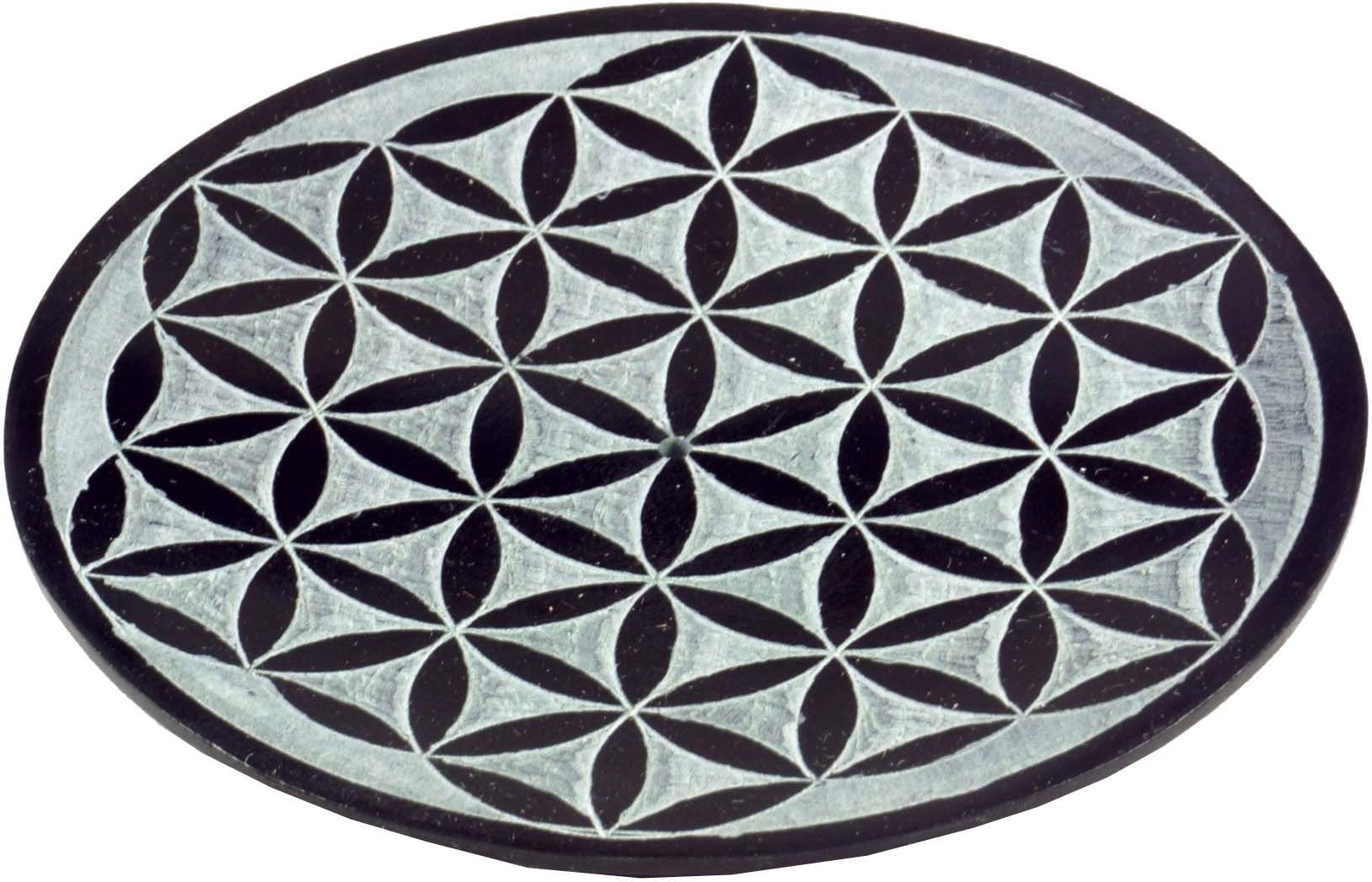 Guru-Shop Räucherstäbchen-Halter Indischer Räucherstäbchenhalter Ø 10 cm aus..