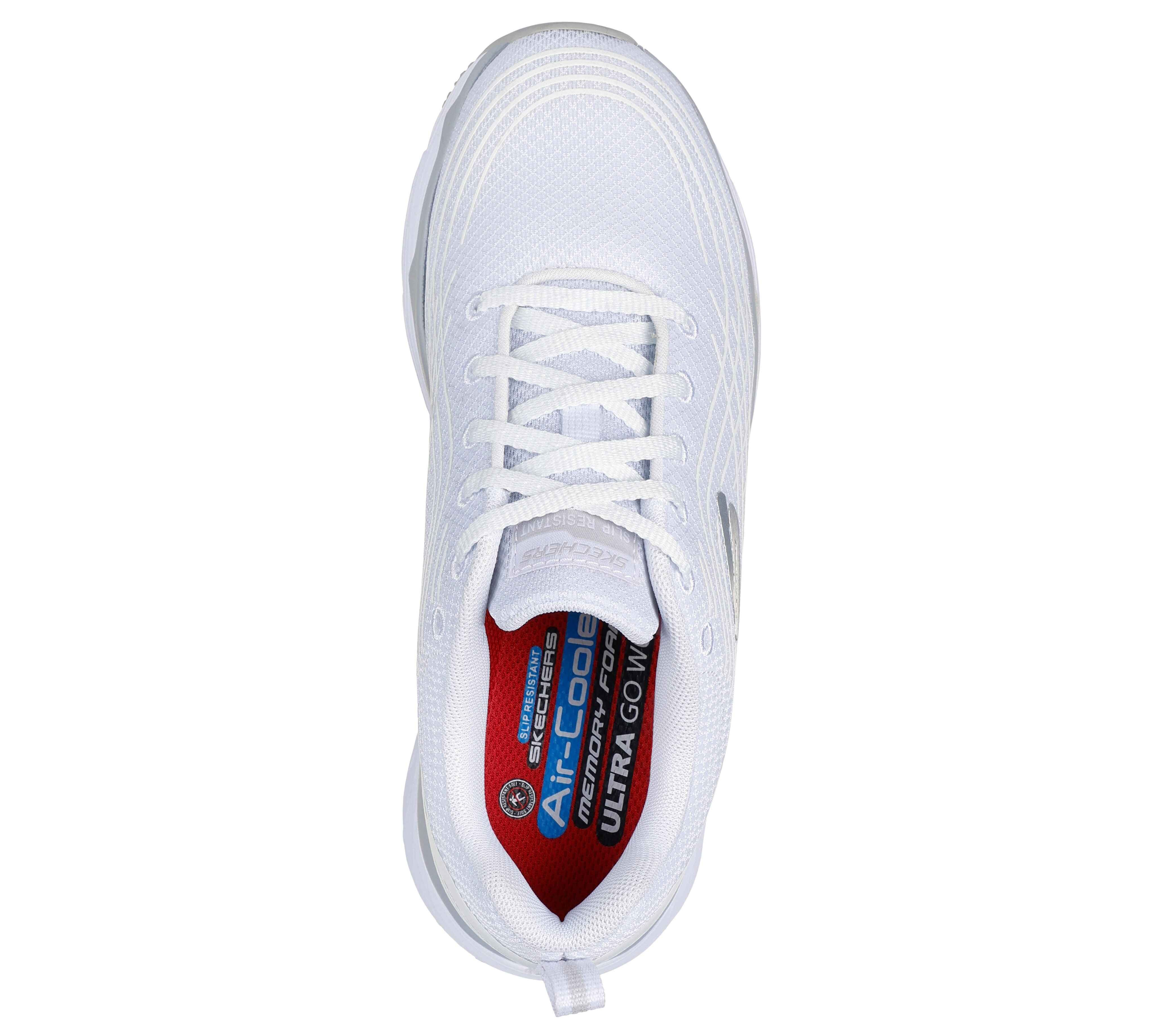 Skechers MAX CUSHIONING ELITE SR - Maximaler Komfort und Sicherheit - Damen Berufsschuh Nach EN ISO 20347:2022 (OB FO SR) - Memory Foam-Einlegesohle