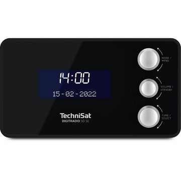 TechniSat DIGITRADIO 50 SE UKW USB-Charging Wecktimer Digitalradio Digitalradio (DAB) (DAB+ Digitalradio UKW-Radio, Snooze- und Sleep-Funktion, 3 W)