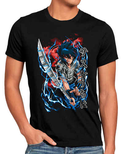 style3 Print-Shirt Herren T-Shirt Uchiha Blade kakashi sasuke naruto kage hatake