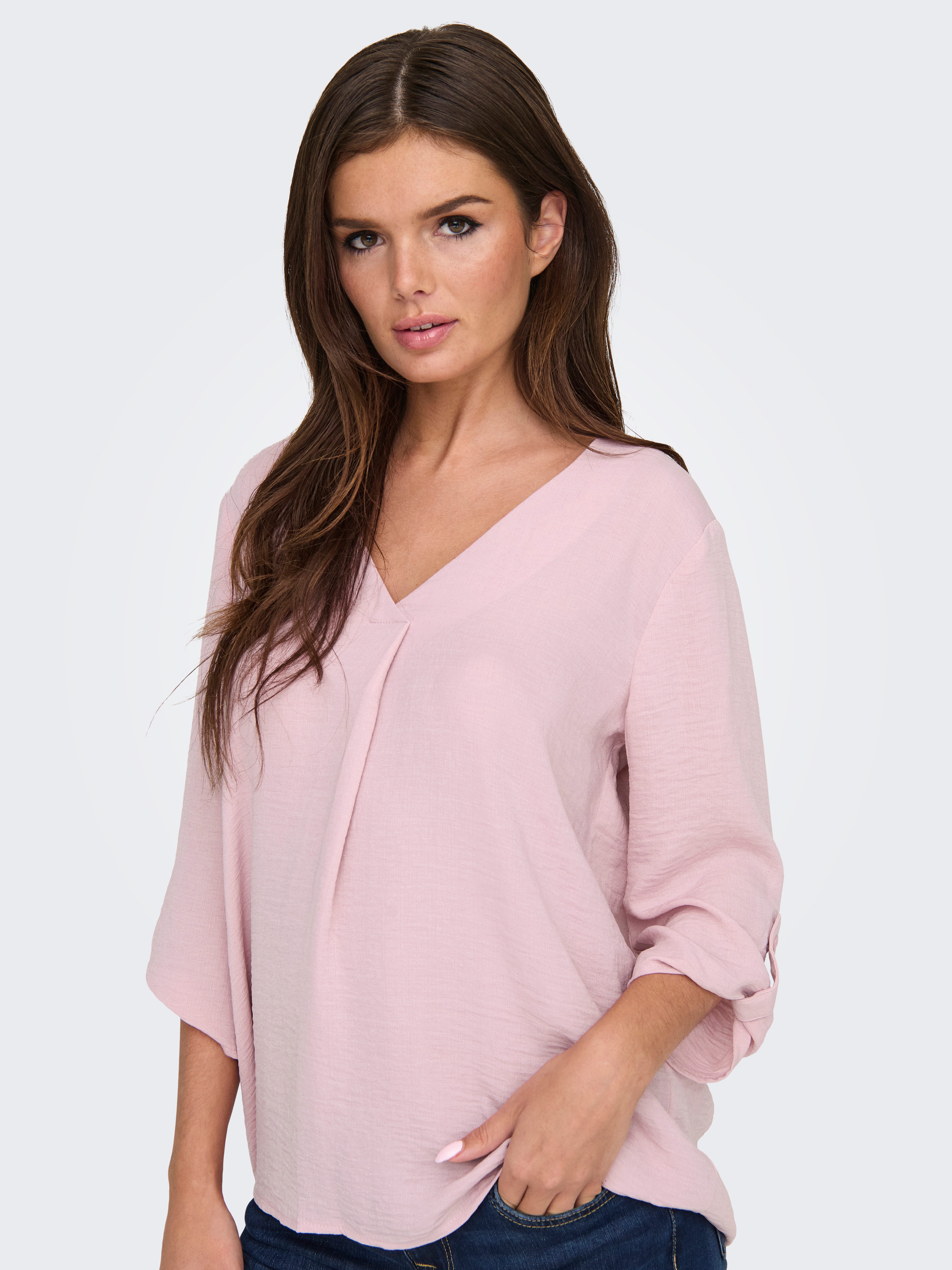 JDY Shirtbluse JDYDIVYA LIFE 3/4 TOP günstig online kaufen