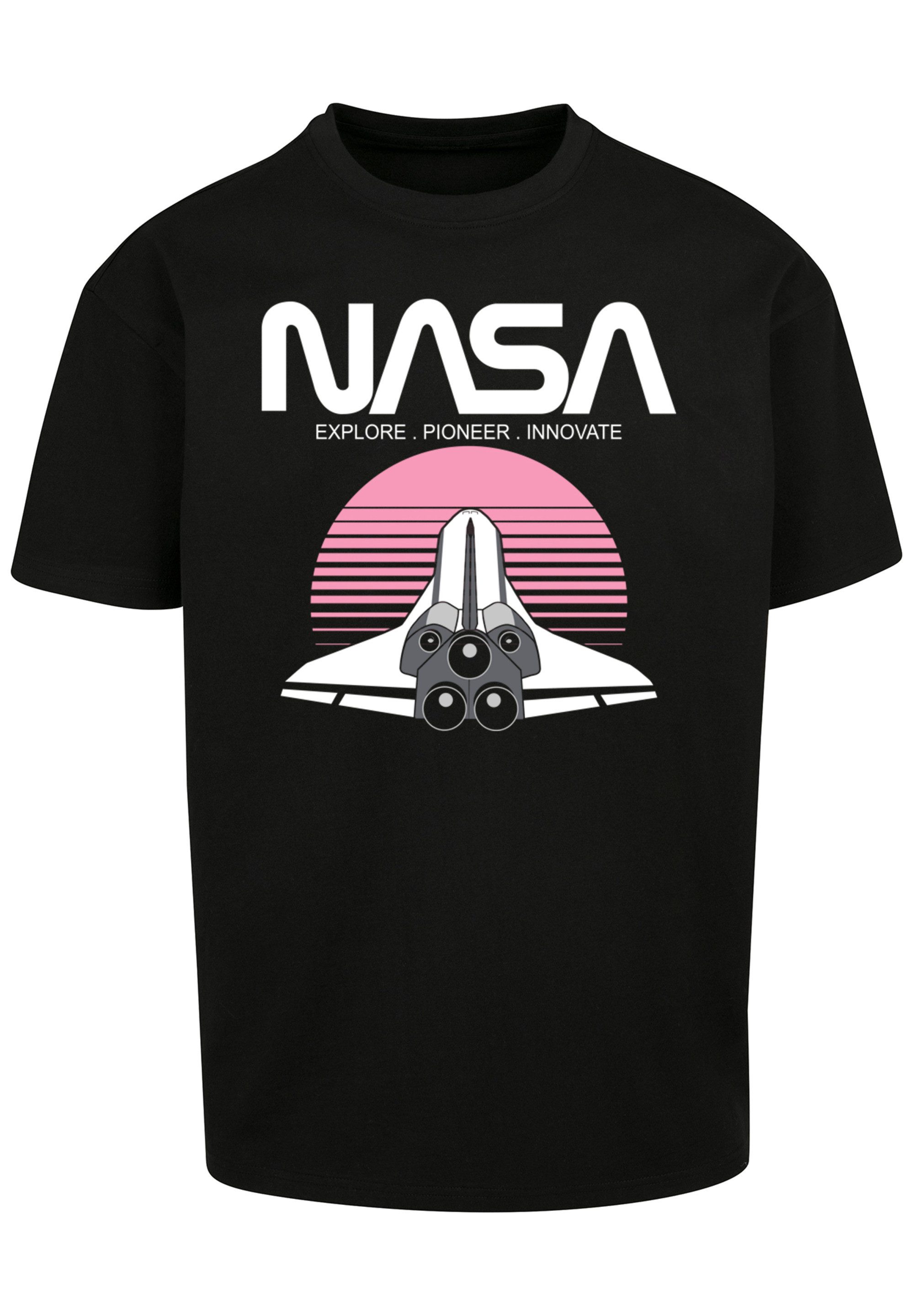 F4NT4STIC T-Shirt NASA Space Shuttle Sunset günstig online kaufen