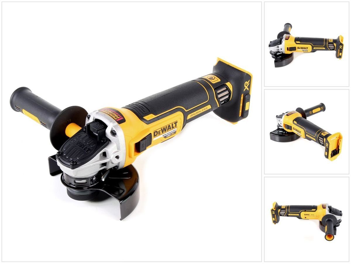 DeWalt Winkelschleifer DCG 405 N Akku Winkelschleifer 18V 125mm Brushless Solo - ohne Akku