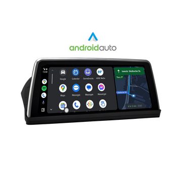 TAFFIO Für BMW E60 E61 CCC 10" Touchscreen Android GPS CarPlay AndroidAuto Einbau-Navigationsgerät