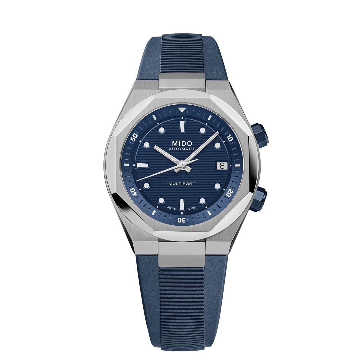 Mido Armband Mido Herren Uhr M047.507.17.041.00 Multifort 8 Two Crowns (kein Set, 1-tlg., kein Set)