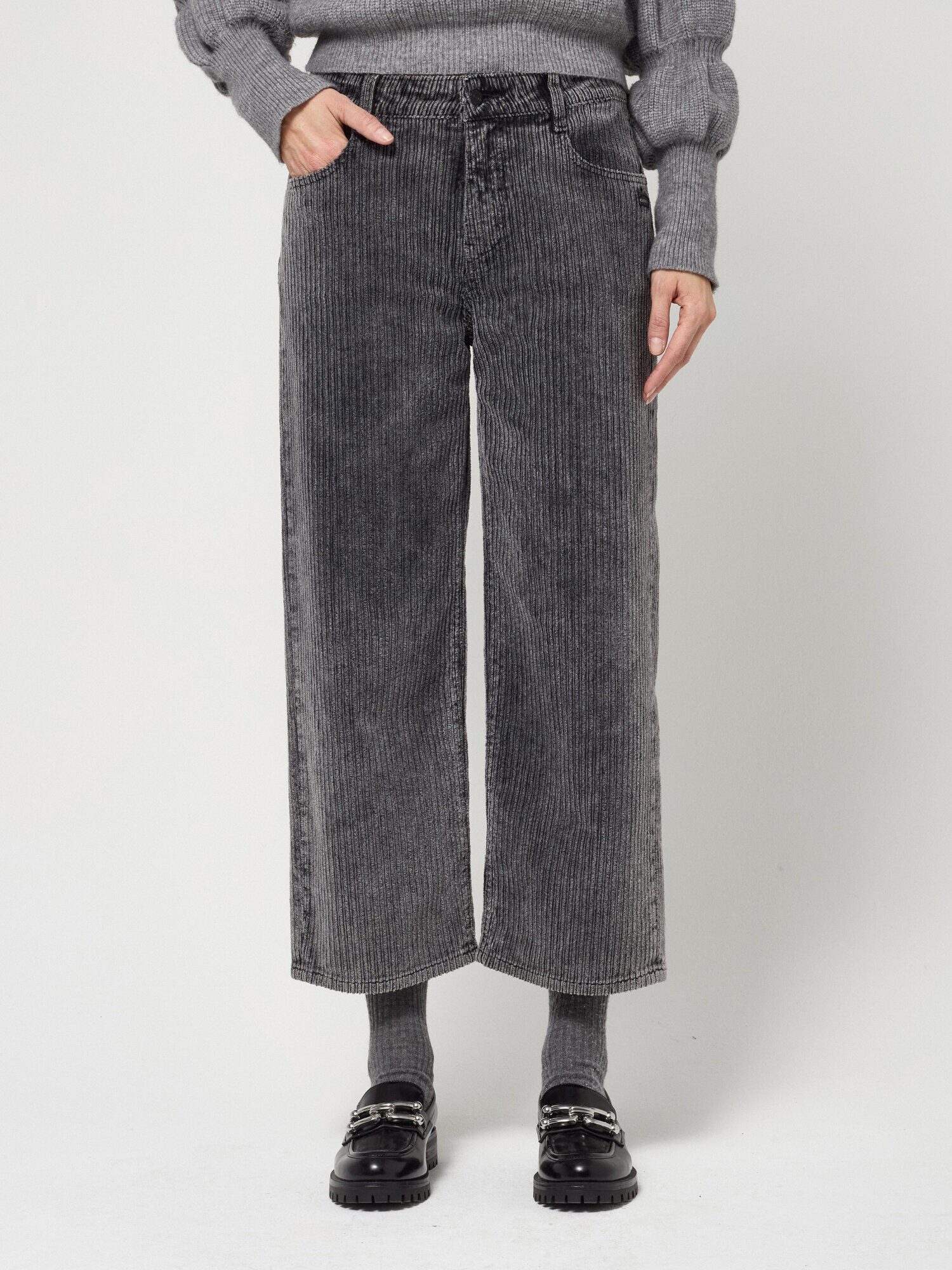 GANG Stoffhose 94CAROL CULOTTE im 5-Pocket-Style