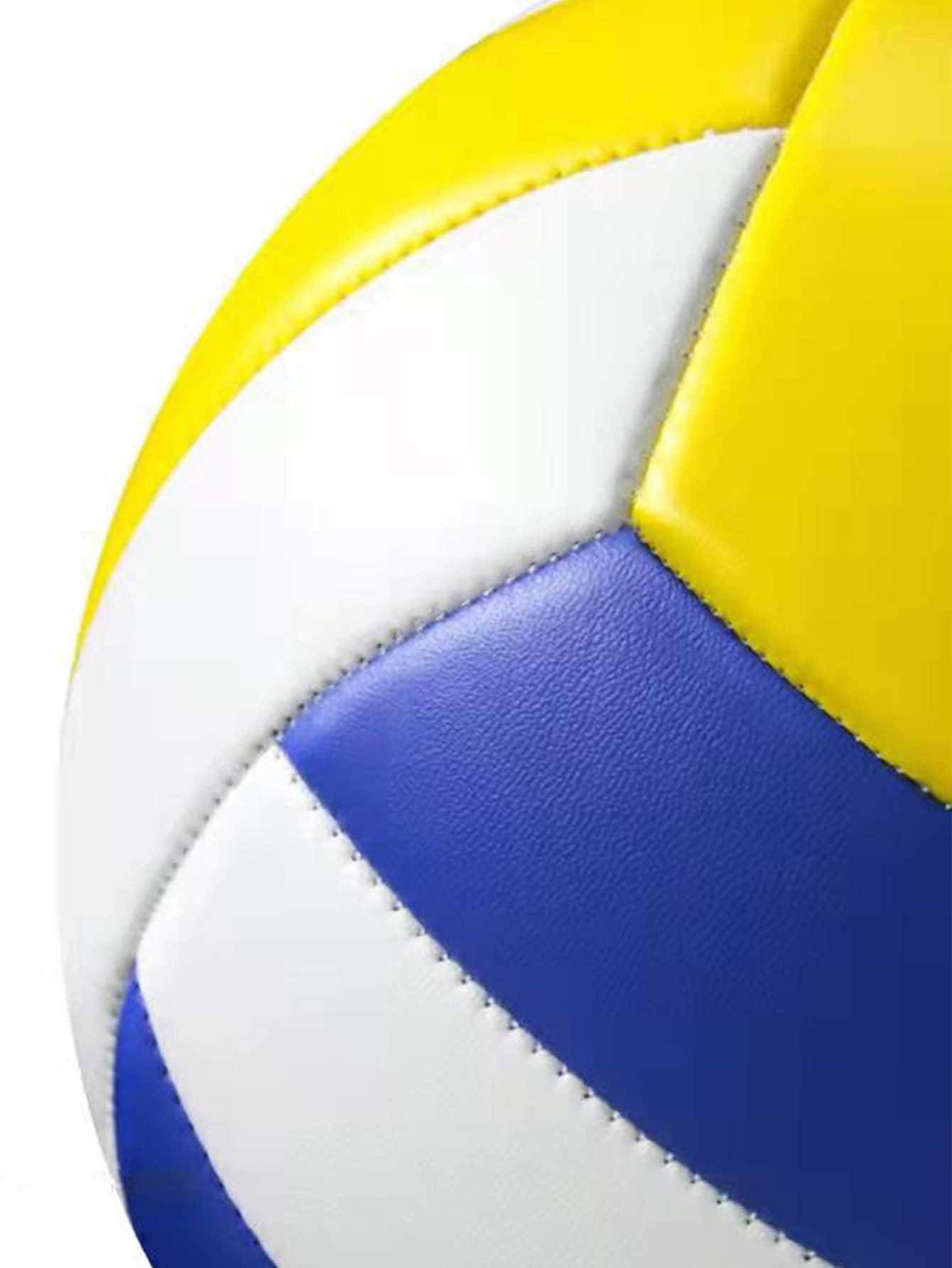 Montegoni Beachvolleyball Volleyball Offizielle Größe 5, Beachvolleyball aus reiner PU (Deflationierter Ball + Tasche), 1-St., Perfekt für Training), Soft-Touch-Volleyball Ball für Indoor & Outdoor