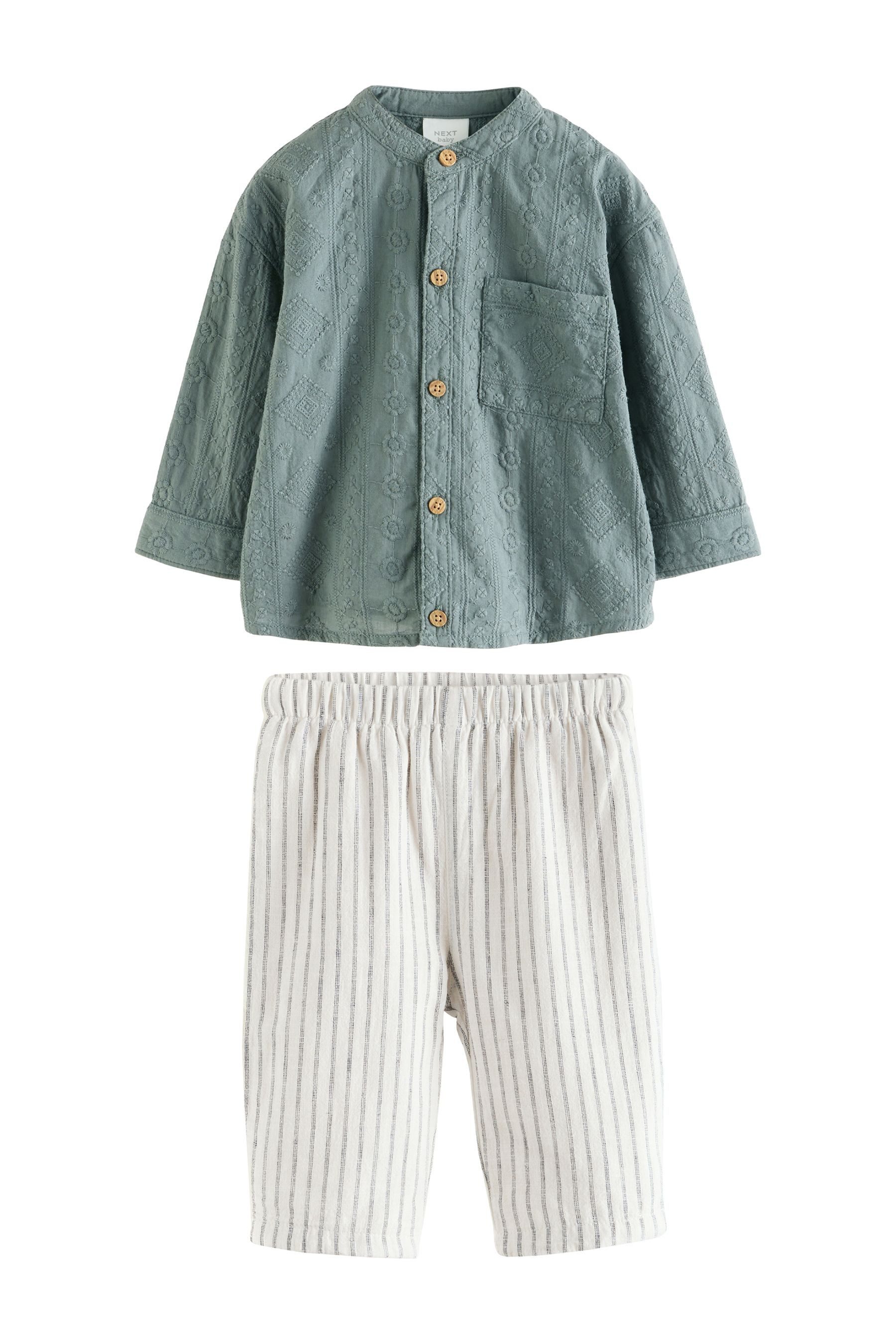 Next Hemd & Hose Baby-Hemd und Hose, 2-teiliges Set (2-tlg)