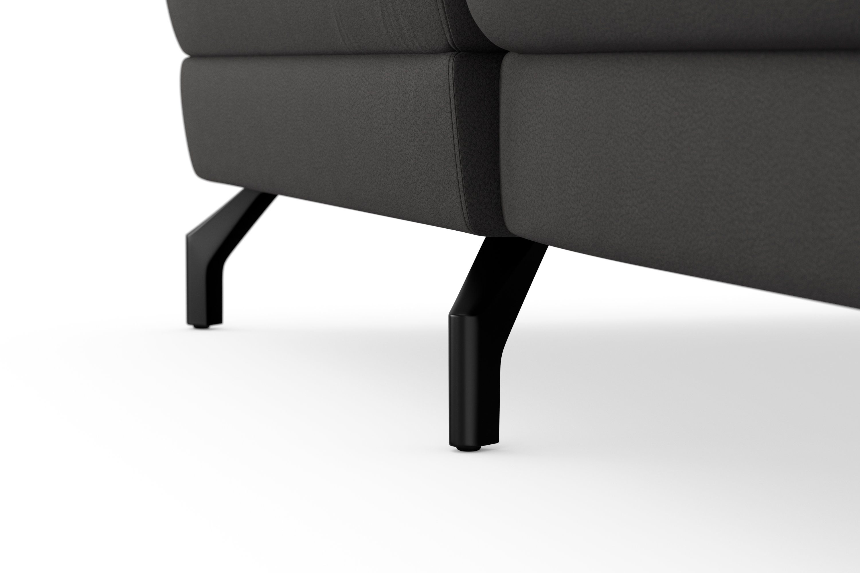 sit&more Ecksofa Cinturo, inklusive Sitztiefenverstellung 45 cm Federkern, und Sitzhöhe