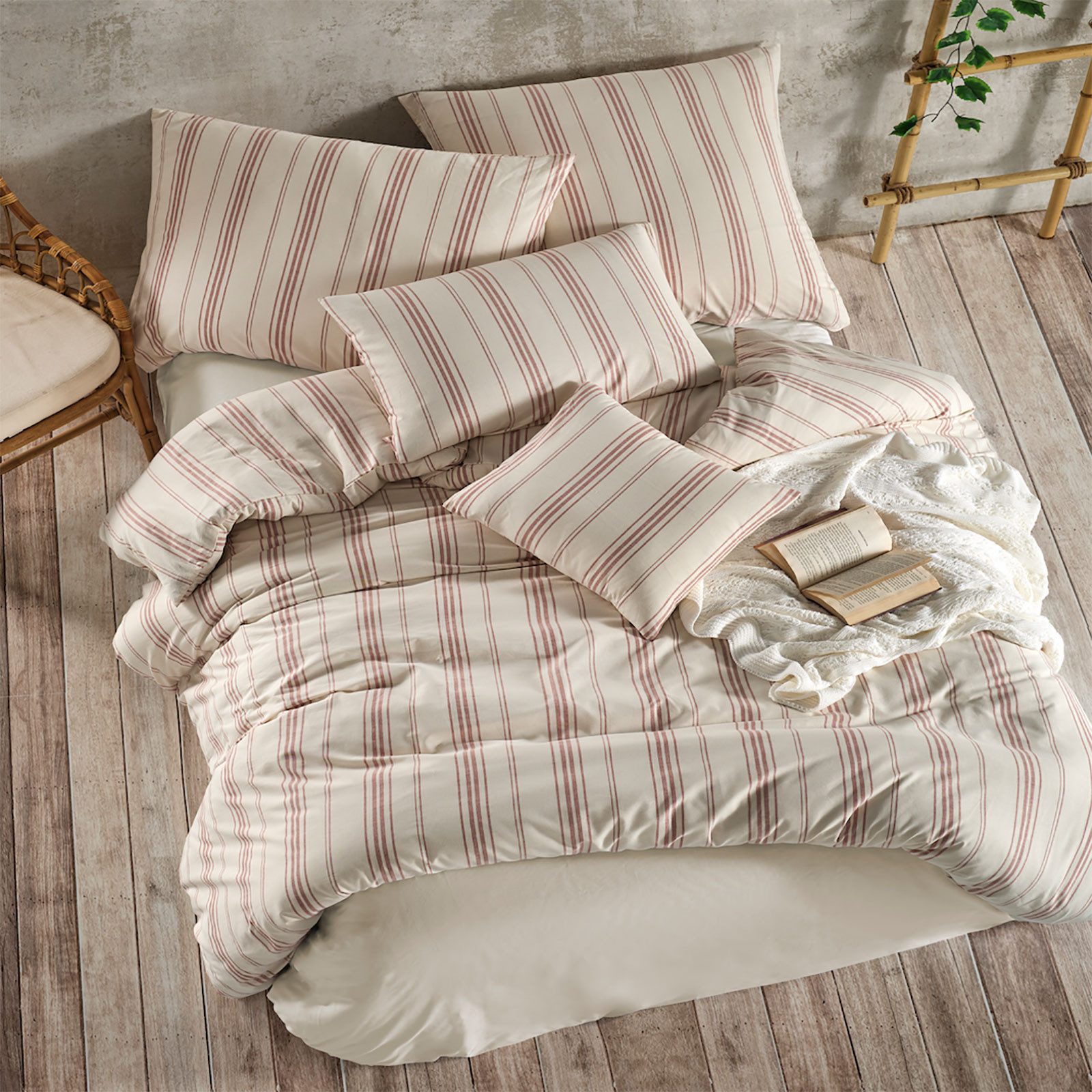 Buymax Bettwäsche Luxury Natur Bettwäsche, Yarn günstig online kaufen