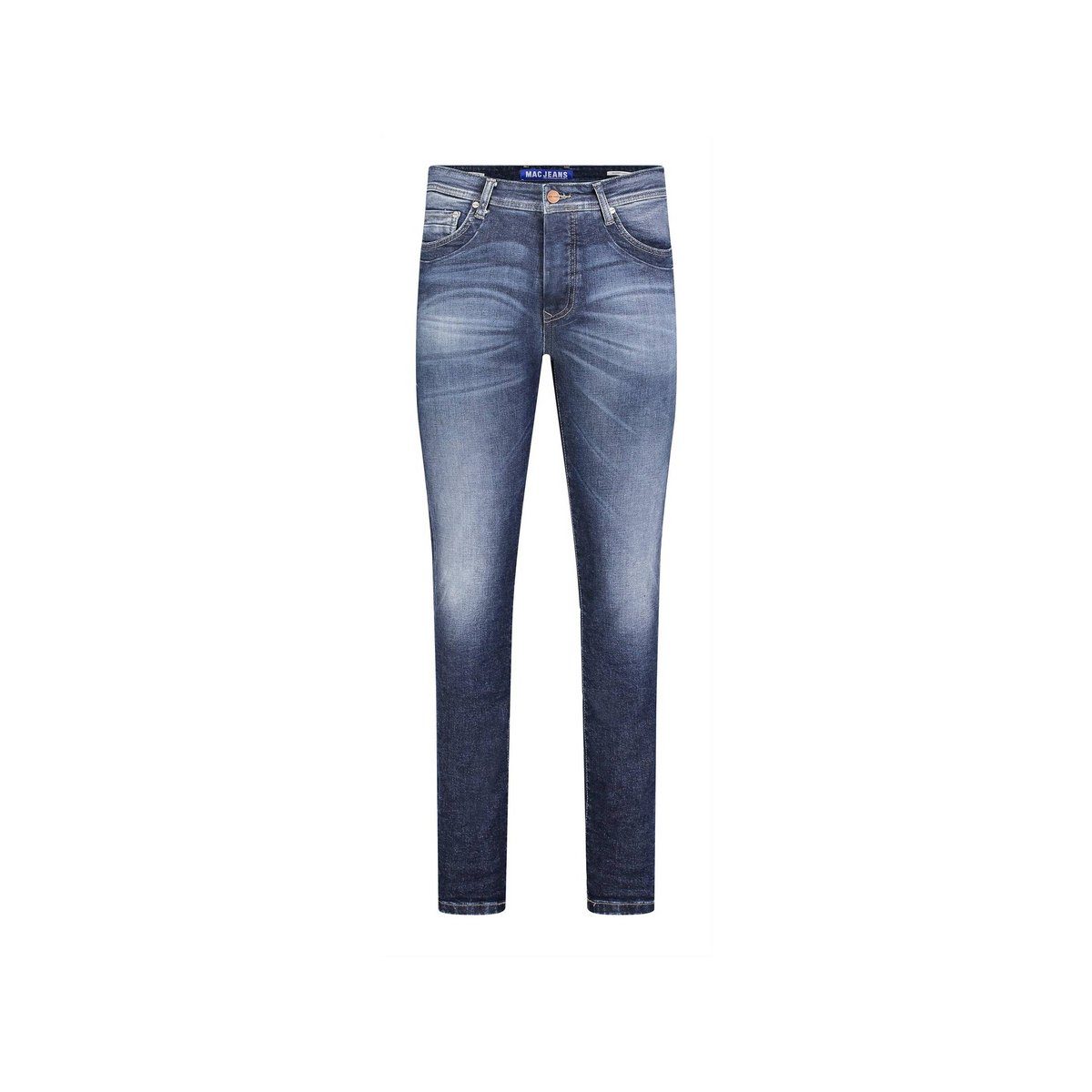MAC 5-Pocket-Jeans dunkel-blau (1-tlg) | Straight-Fit Jeans