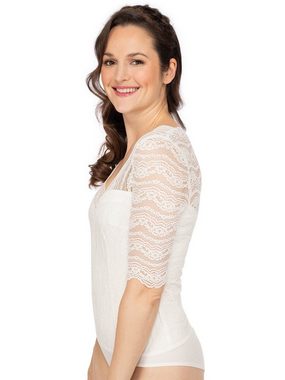 MarJo Blusenbody Trachtenbody GINA-LOTTA offwhite