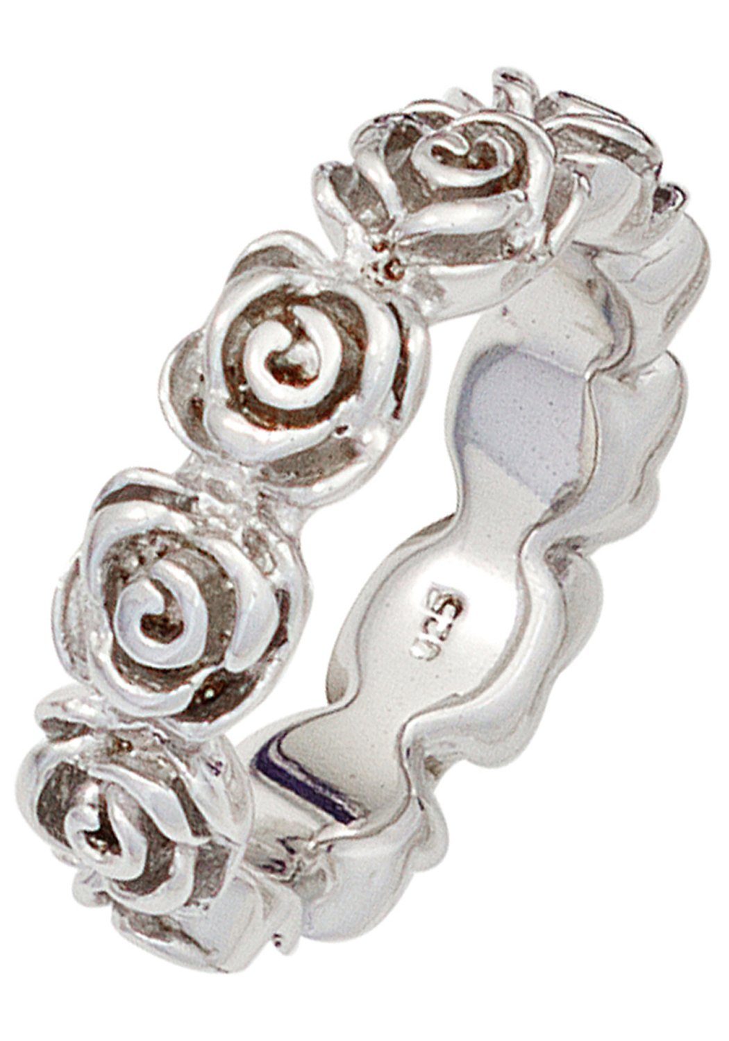 Silberring Rosen